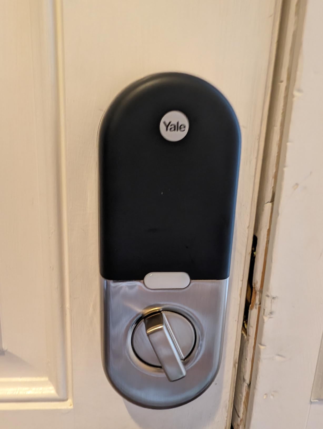 Google Nest x Yale Lock - Tamper-Proof Smart Lock for Keyless Entry - Keypad Deadbolt Lock for Front Door - Satin Nickel customer photo 2