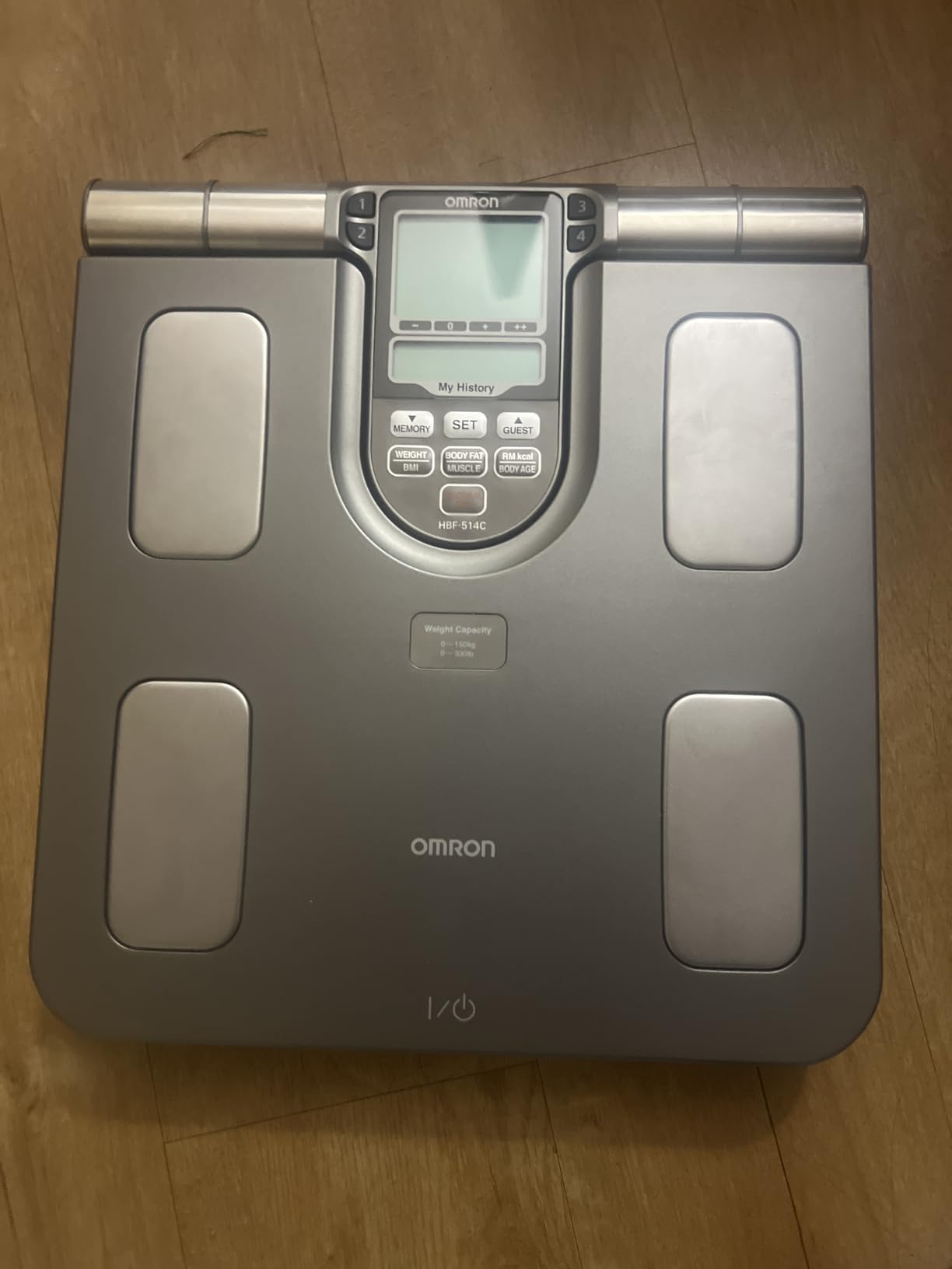 OMRON Body Composition Monitor & Scale (up to 330 pounds) customer photo 1