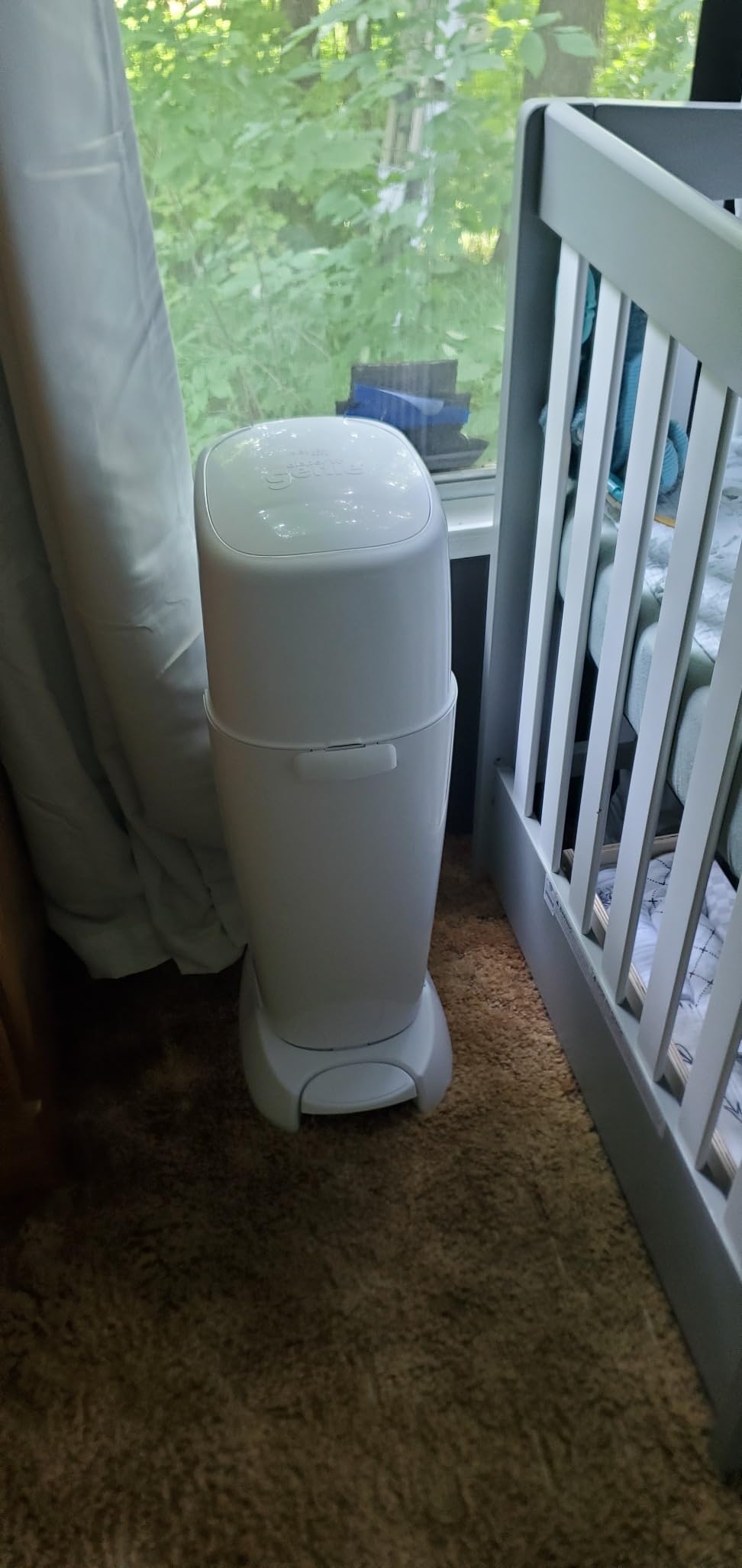 Diaper Genie Registry Gift Set | Includes Diaper Genie Complete Diaper Pail, 8 Refill Bags, 1 Carbon Filter | Perfect Starter Kit customer photo 1