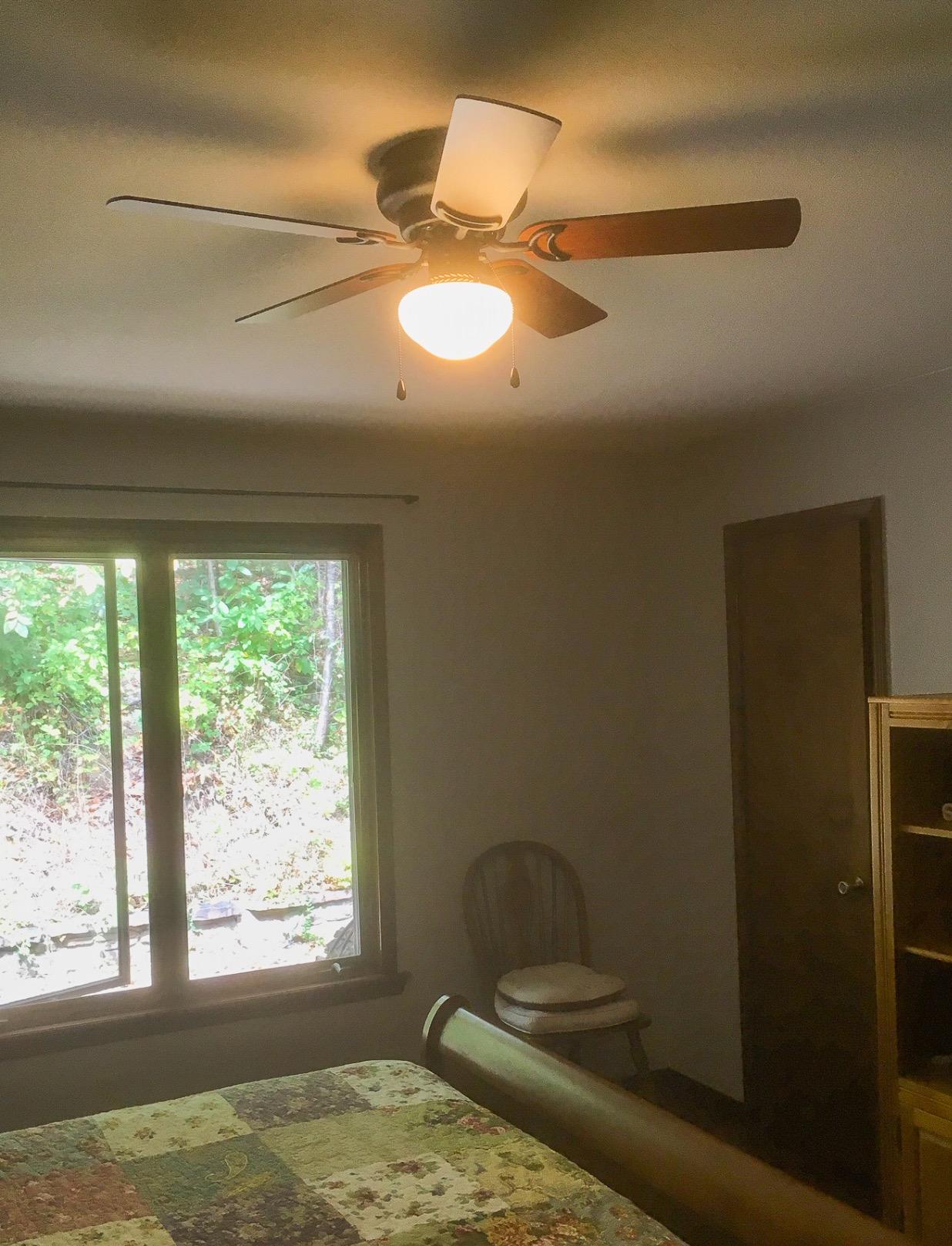 Prominence Home Alvina Traditional 42 Inch Ceiling Fan with Light, LED Flush Mount Ceiling Fan, Indoor Fan with 5 Blades, Light Cherry and Maple Brown Blade Finish Options, Bronze (50860-01) customer photo 2