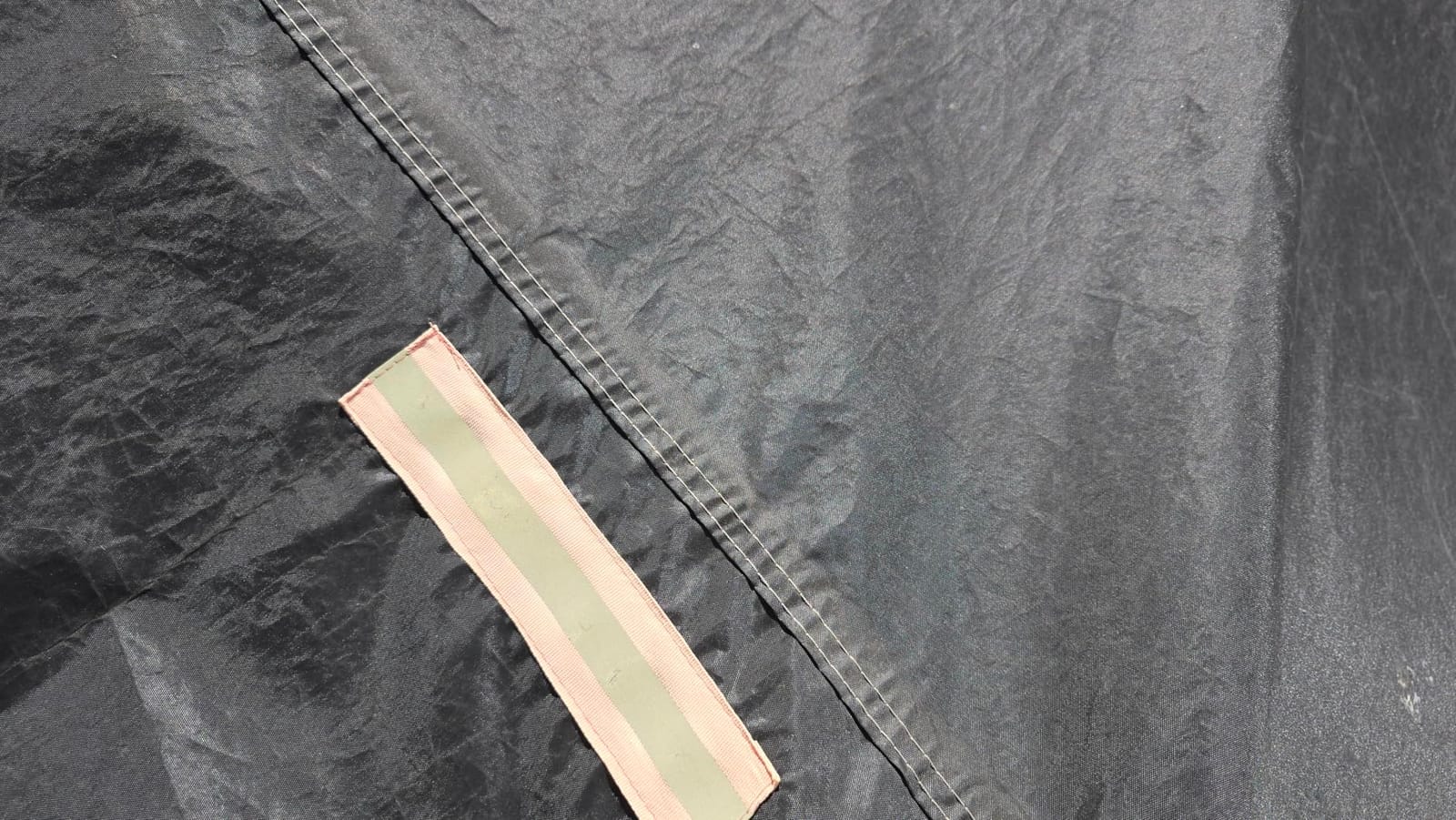 Favoto Motorcycle Cover Waterproof Outdoor Motorcycle Cover Heavy Duty | Windproof Motorcycle Tarp All Weather Rain UV Protection with Lock-Holes Night Reflective Strips&Storage Bag Fits up to 96.5