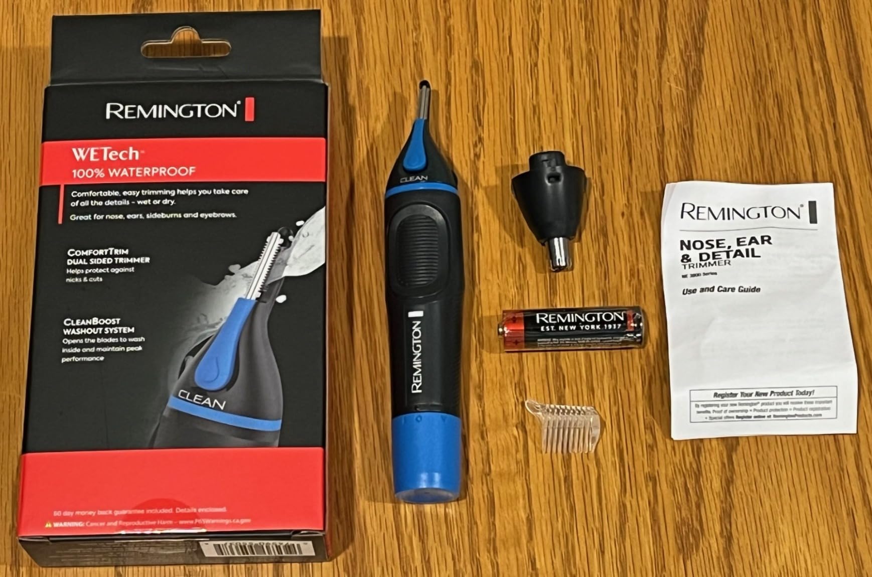 Remington Nose, Ear & Eyebrow Trimmer, Waterproof Groomer customer photo 1