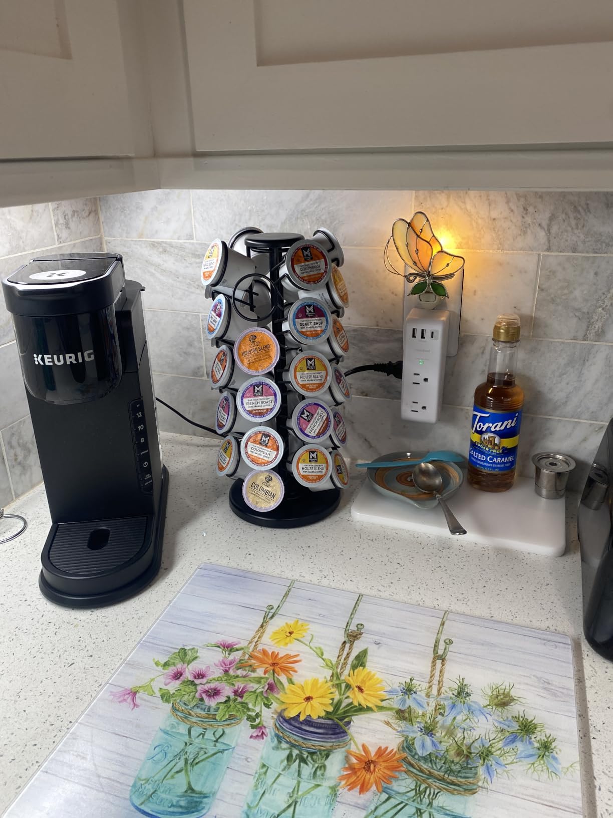 K Cup Holder-Coffee Pods Holder Storage Organizer Stand 40 Pods Capacity customer photo 2