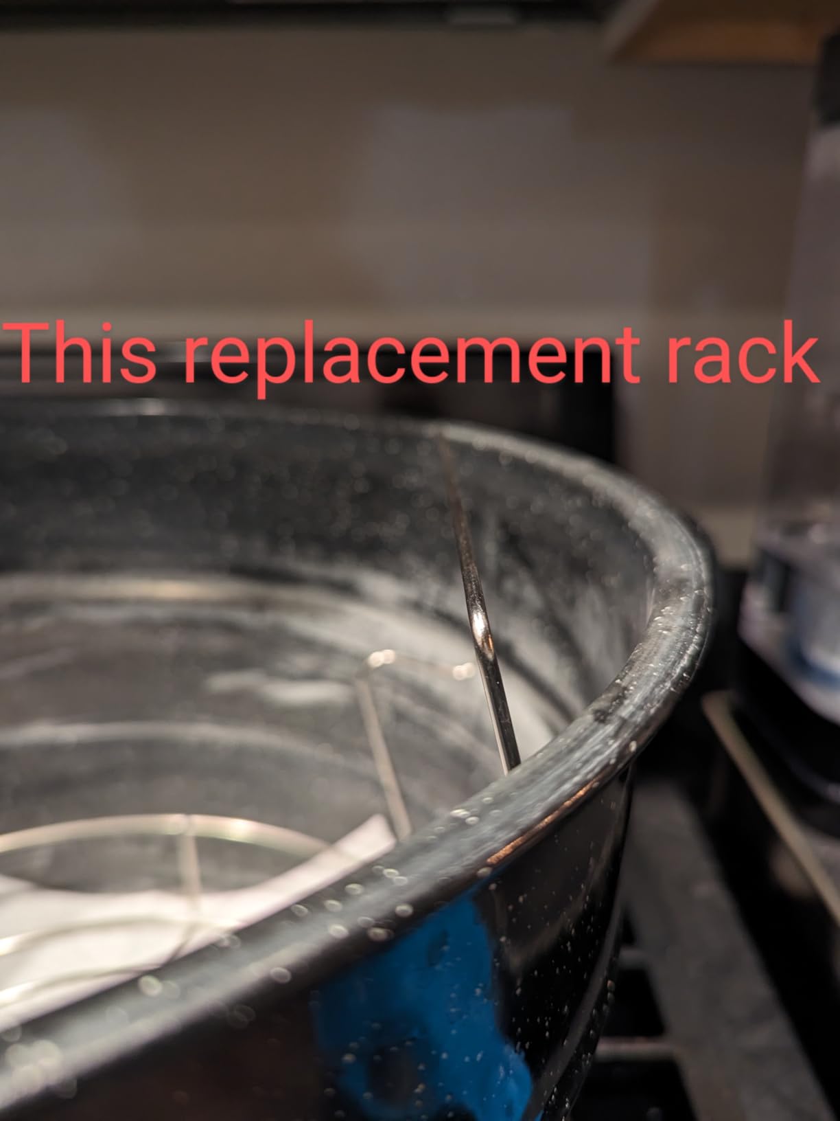 Stainless Steel Canning Rack, Contoured Comfort Grip Handles Rack, non-rusting rack - Canning becomes easy, fun and safe customer photo 1