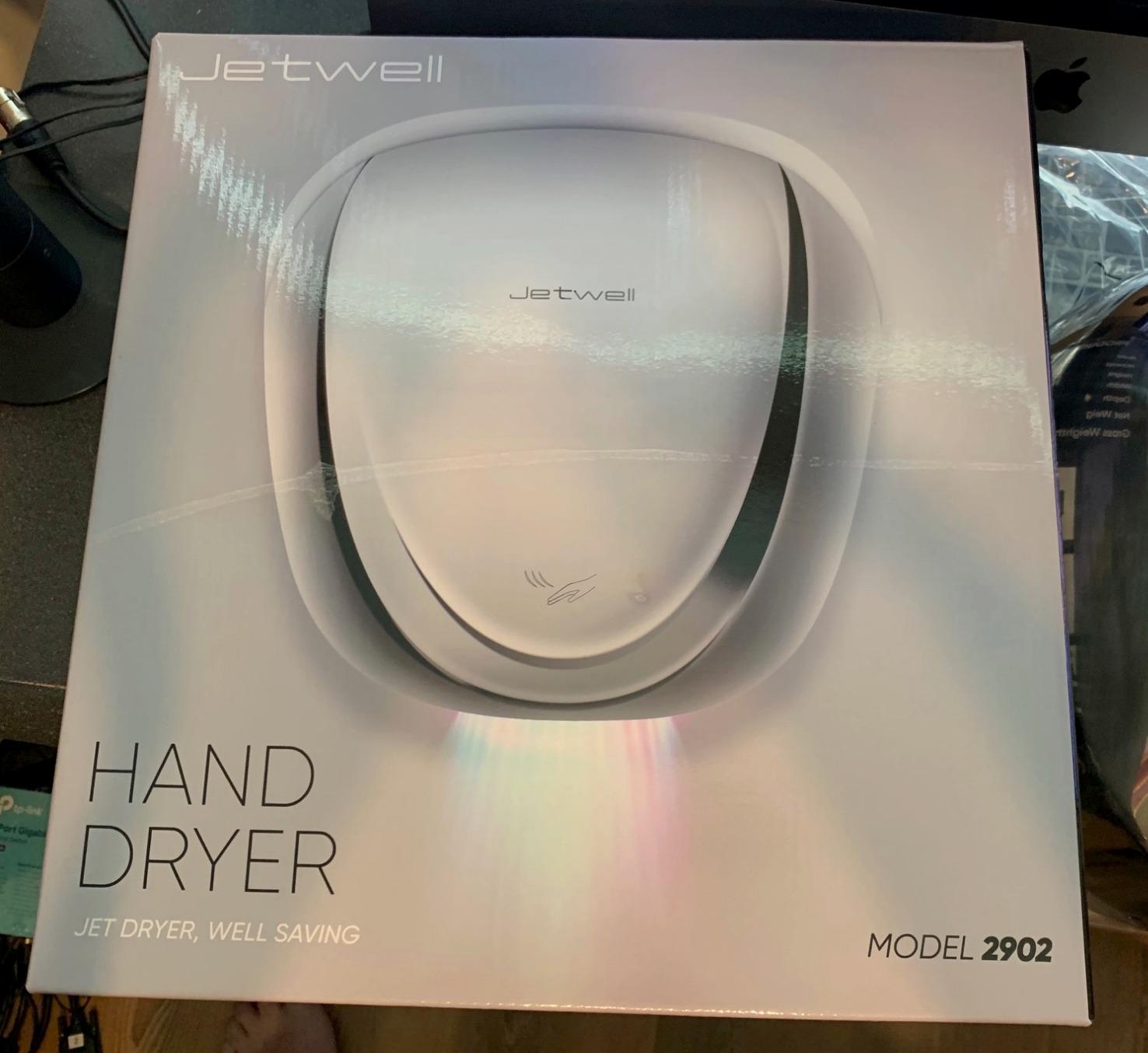 JETWELL 2 Pack UL Certified Commercial Hand Dryer with HEPA Filter JW2902 customer photo 1