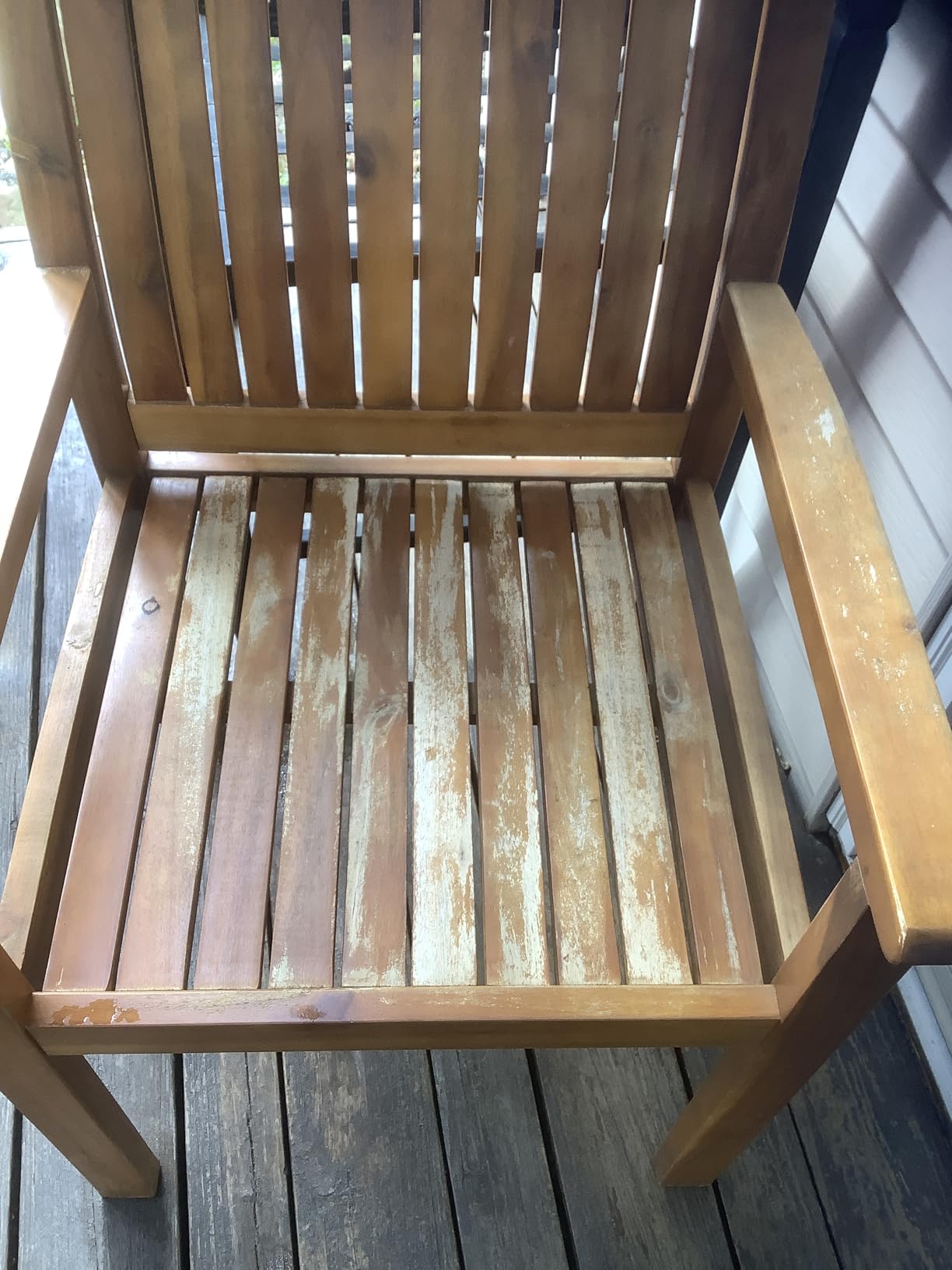 Christopher Knight Home Teague Outdoor Acacia Wood Dining Chairs (Set of 2), Teak Finish customer photo 2