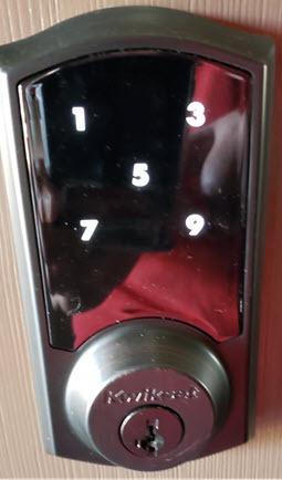 Kwikset 99160-020 SmartCode 916 Z-Wave Plus Touchscreen Deadbolt Satin Nickel customer photo 1