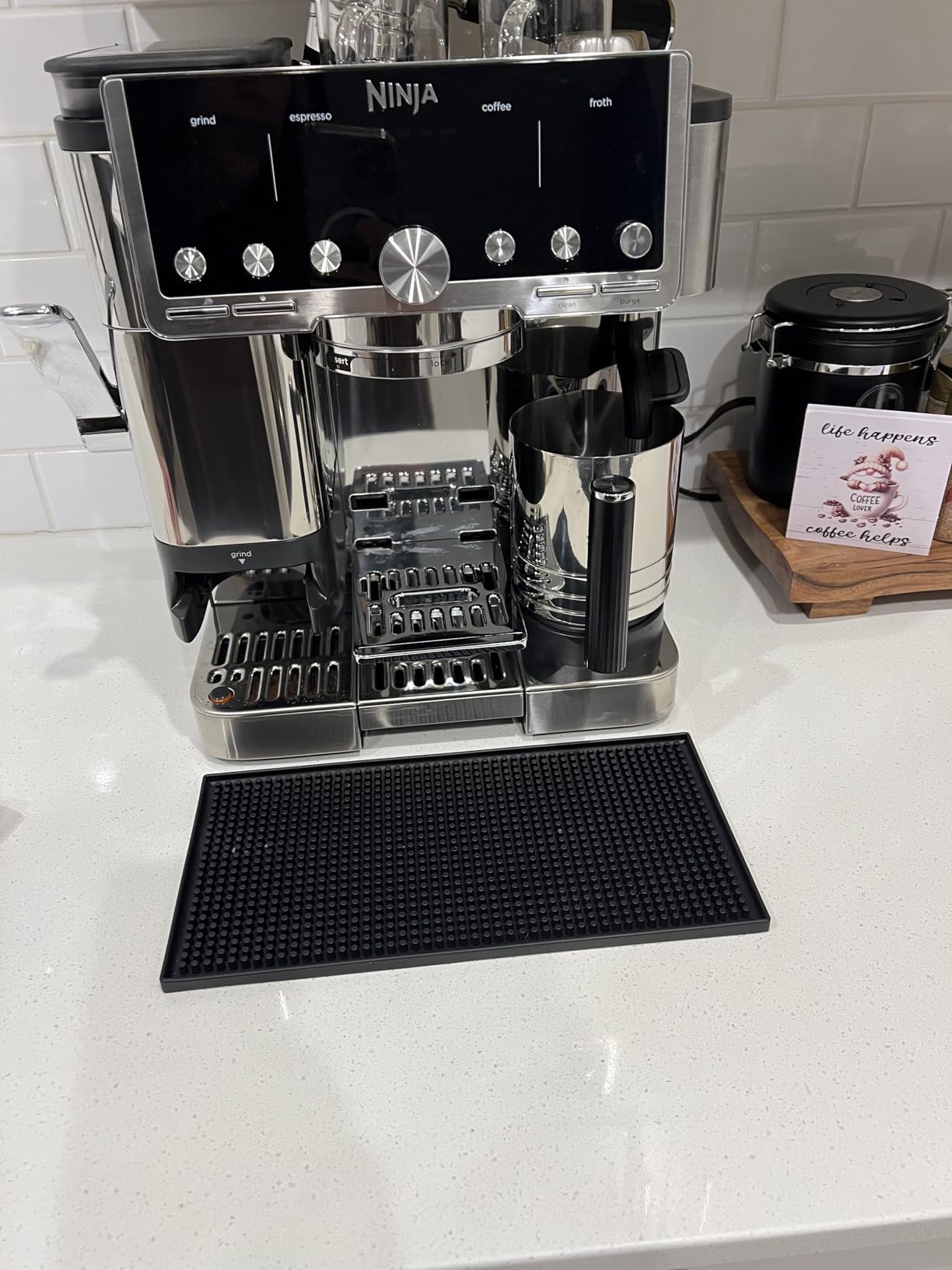 Rubber Bar Mats for Countertop, 18