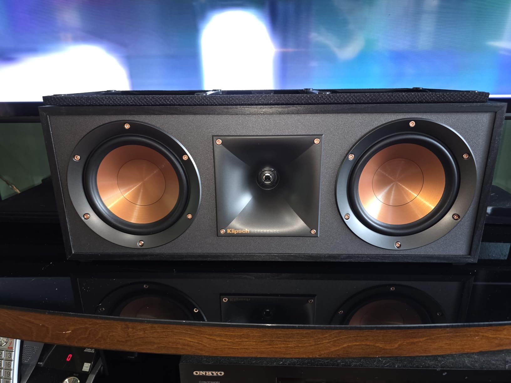 Klipsch R-52C Powerful Detailed Center Channel Home Speaker - Black customer photo 2