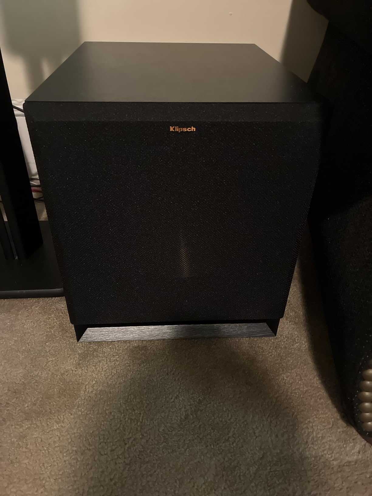 Klipsch SPL-120 Powered Subwoofer 12 inches, Black customer photo 1