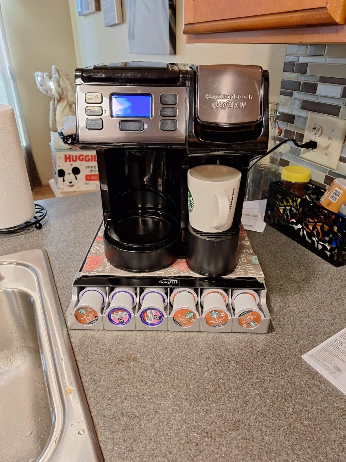 Hamilton Beach FlexBrew 2-Way Brewer Programmable Coffee Maker (49976) Bundle with Support Extension customer photo 2