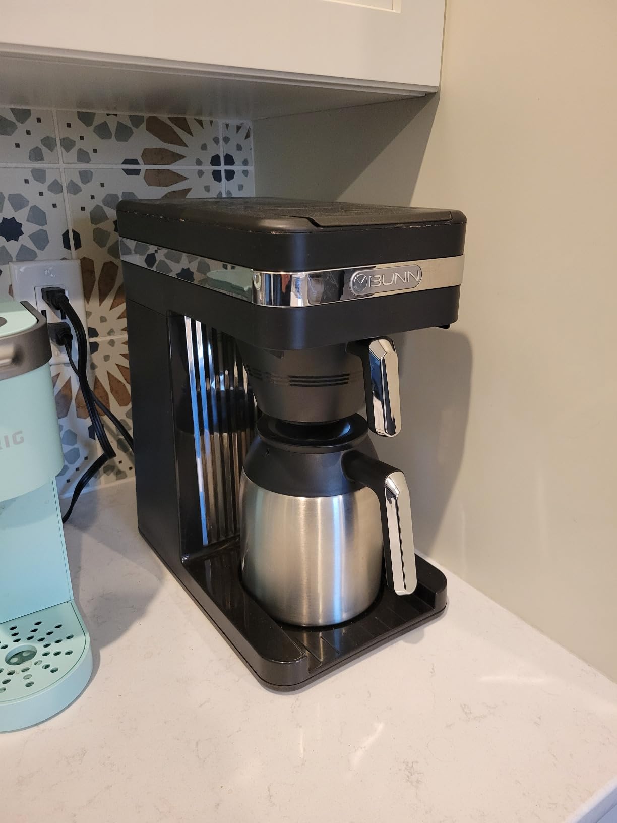 BUNN 55200 CSB3T Speed Brew Platinum Thermal Coffee Maker Stainless Steel, 10-Cup, Black customer photo 1