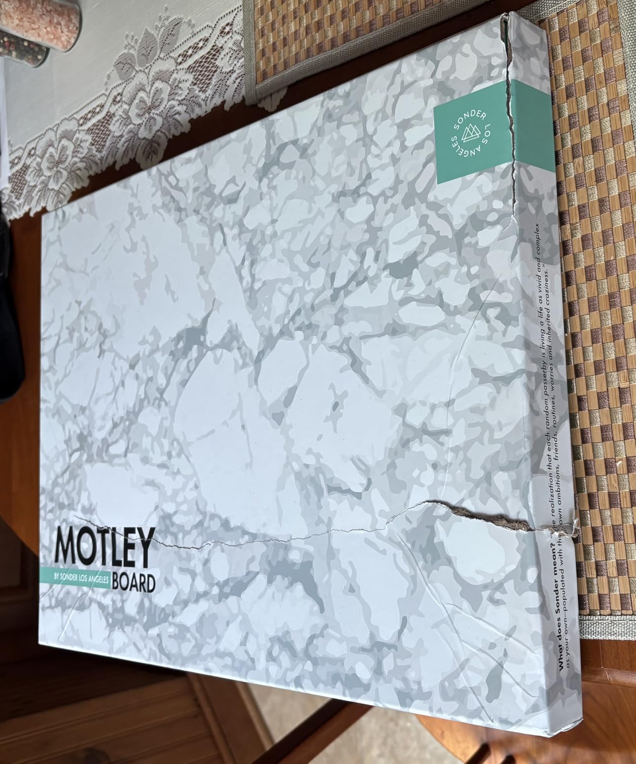 Sonder Los Angeles Motley Cutting Board, Walnut Cherry Maple, 17x13x1.1 in customer photo 1