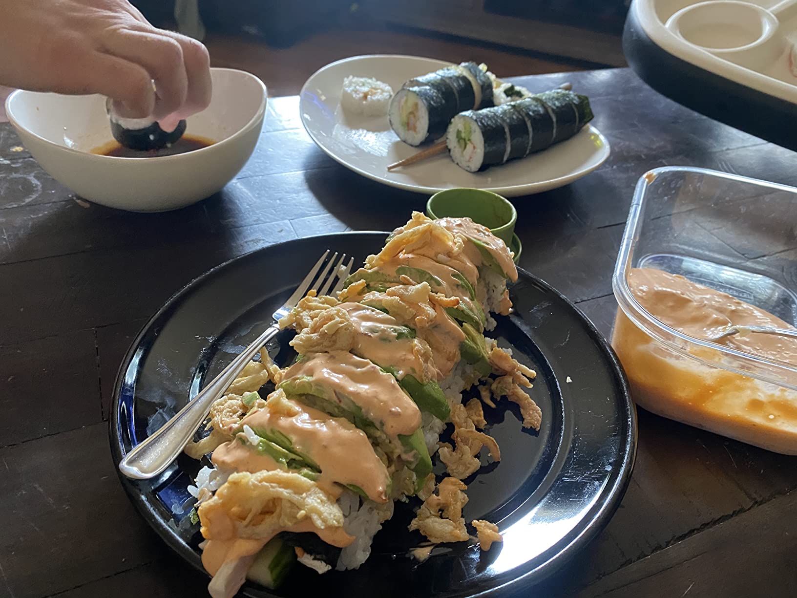 FUNGYAND Sushi Making Kit, Complete Sushi Bazooka Set | with Bamboo Mats, Sushi Knife, Avocado Slicer, Rice Paddle & Chopsticks for Homemade Sushi customer photo 1