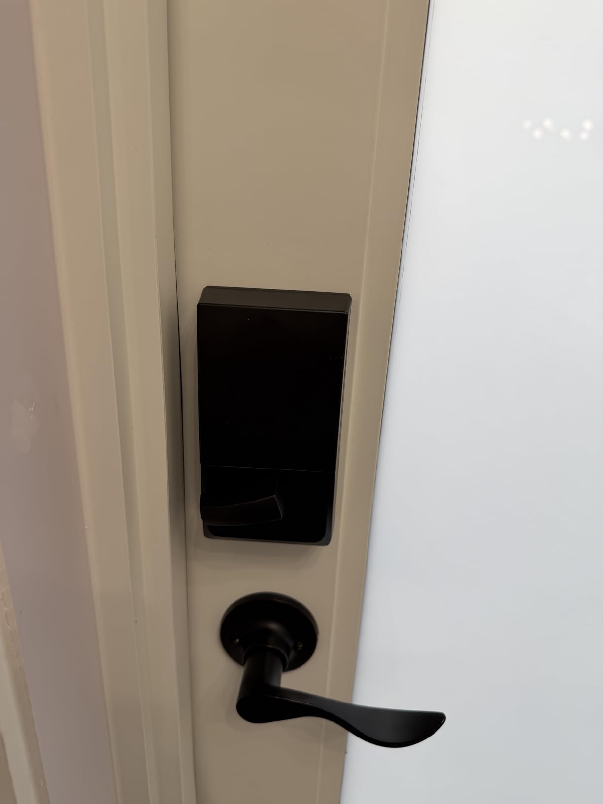 Schlage Encode Smart WiFi Deadbolt Lock with Century Trim, Matte Black customer photo 1