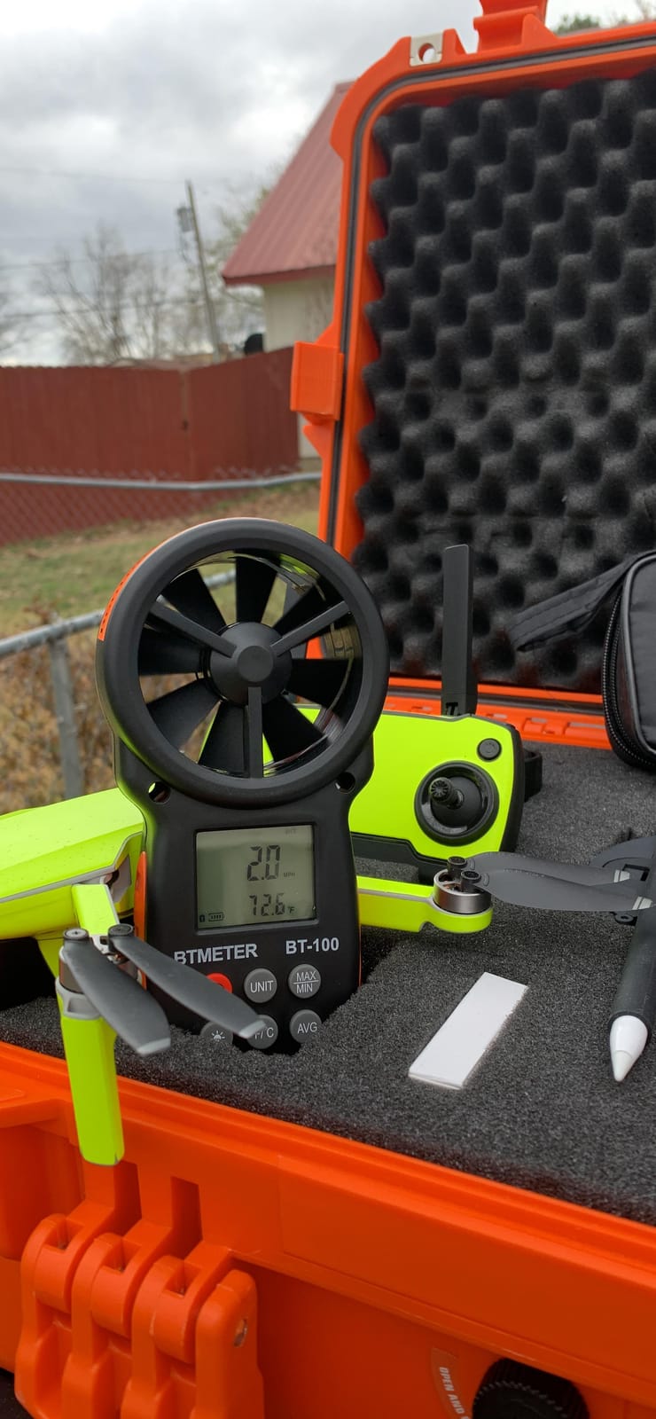 BTMETER BT-100 Handheld Anemometer, Digital Wind Speed CFM Meter Gauge Air Flow Velocity Tester for HVAC Shooting Drone, Wind Chill, 14℉-113℉ Wind Temperature customer photo 1
