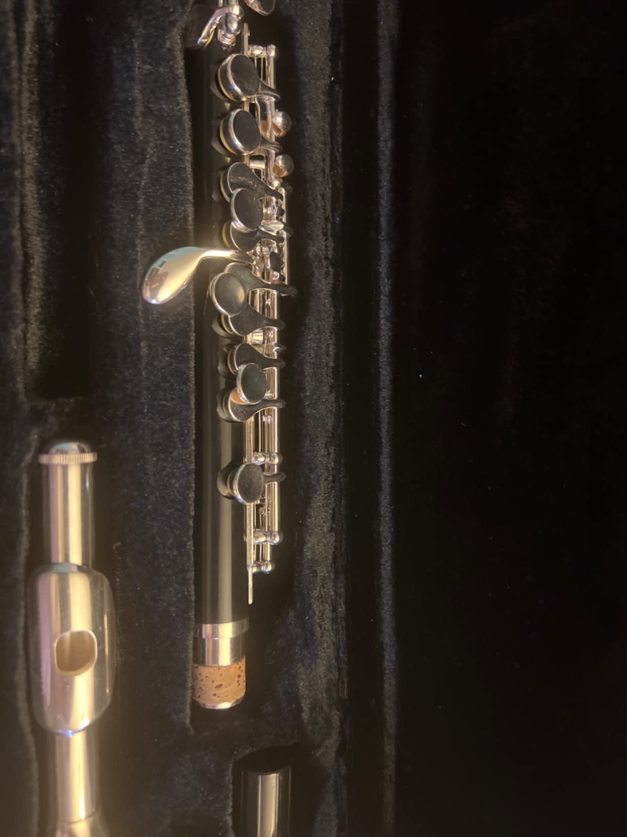 Eastar Key of C Beginner Student Piccolo, Case Full Kit, Black, EPC-3S customer photo 1