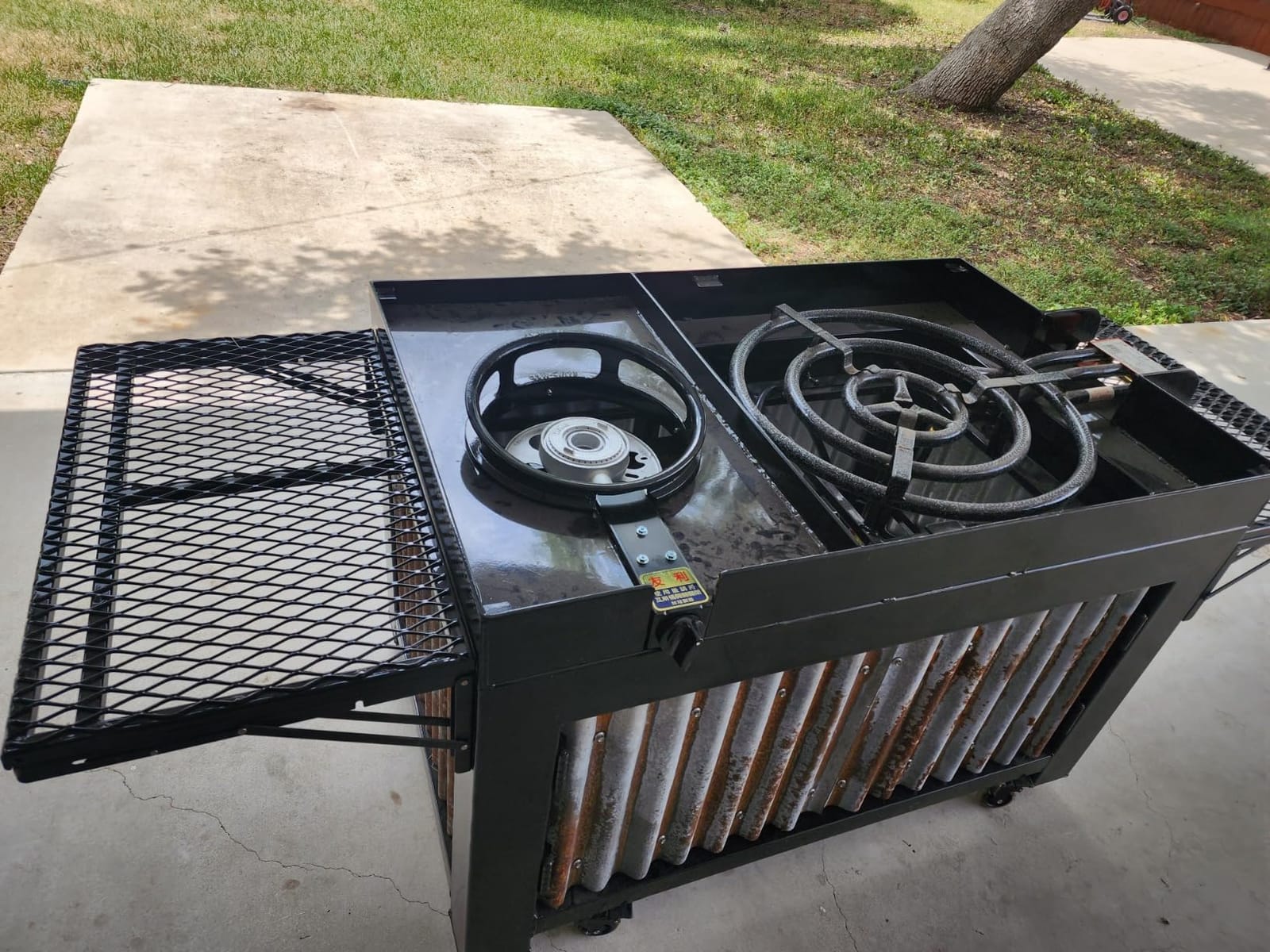 High Pressure Burner Propane Iron Wok Burner 5B Fast Stove 100,000 BTU customer photo 1