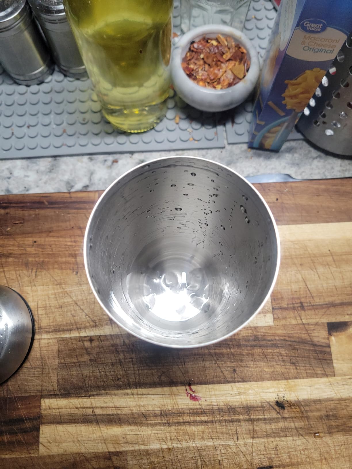 OXO Steel Cocktail Shaker with Strainer, Stainless Finish - 24 oz Capacity | Bar Tool, Easy-Grip Design, Home Bar, Bartending Equipment, Beginner-Friendly, Leak-Proof, Single Wall Shaker customer photo 2