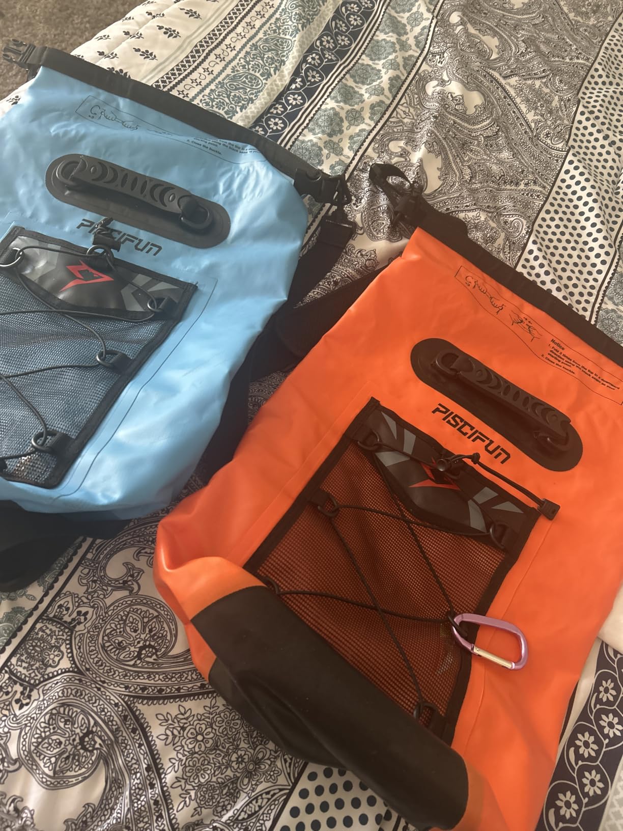 Piscifun Dry Bag, Waterproof Floating Backpack 10L/20L/30L/40L customer photo 2