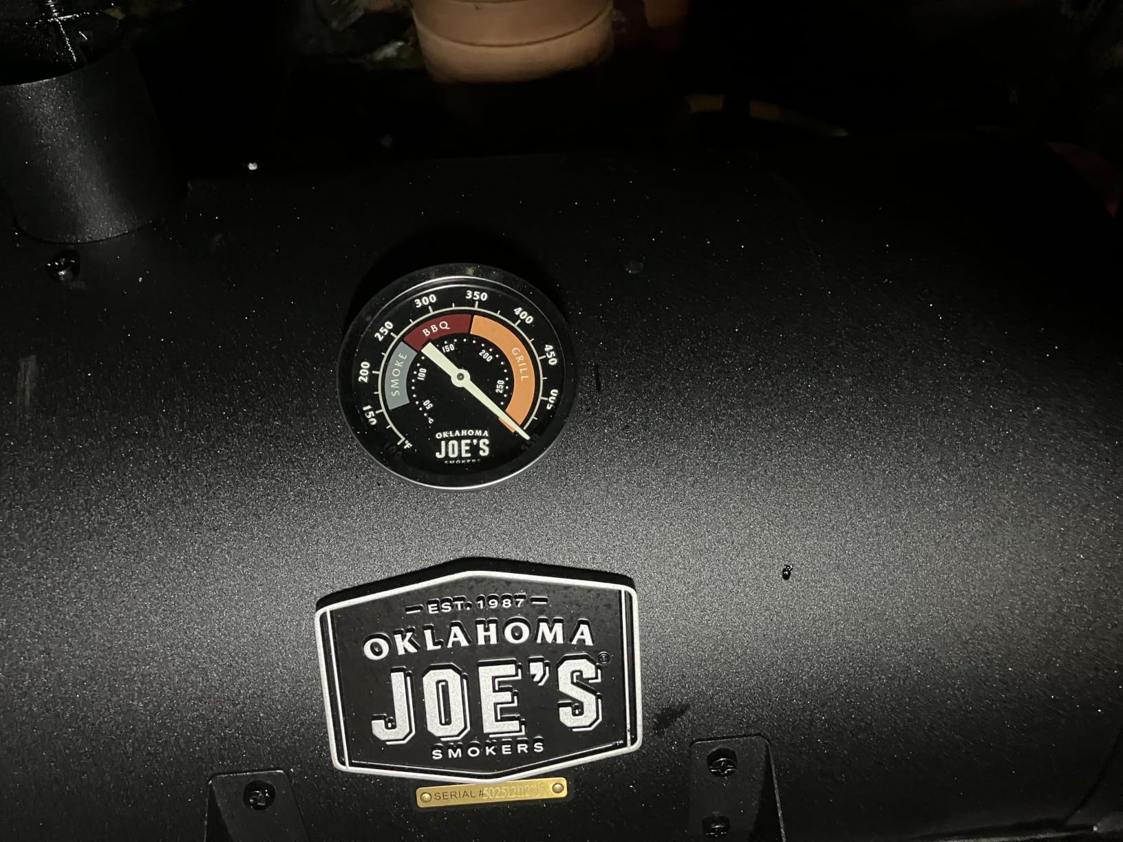 Oklahoma Joe's Rambler Portable Charcoal Grill with 218 sq. in. Cooking Area in Black customer photo 2