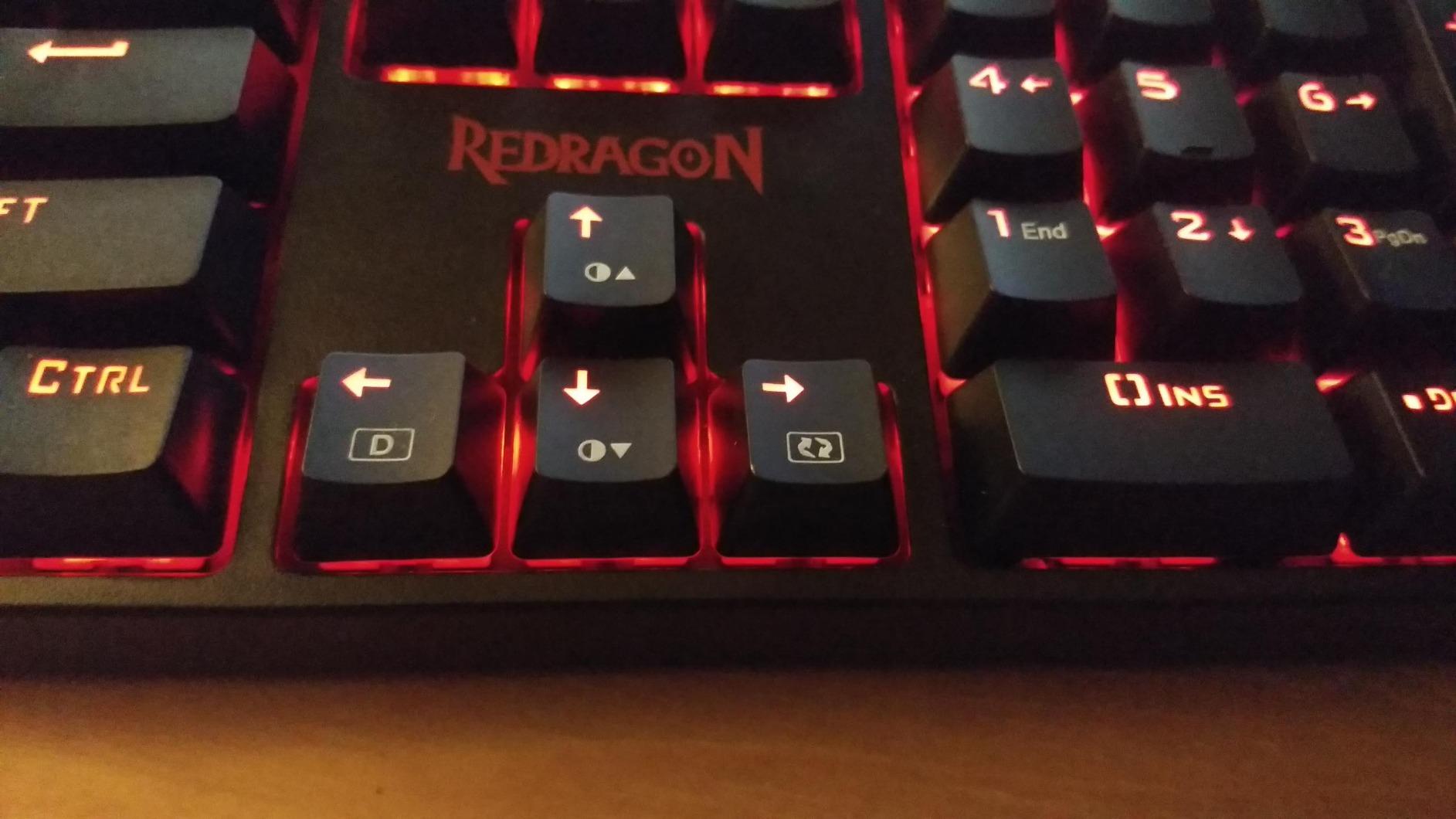Redragon K582 Wired RGB Mechanical Gaming Keyboard, 104-Key Standard Layout | 16.8M Color Immersive eSports Lighting Vibe, N-Key Rollover for Accurate Combos, 50M-Keystroke Durability, Customize Software customer photo 2