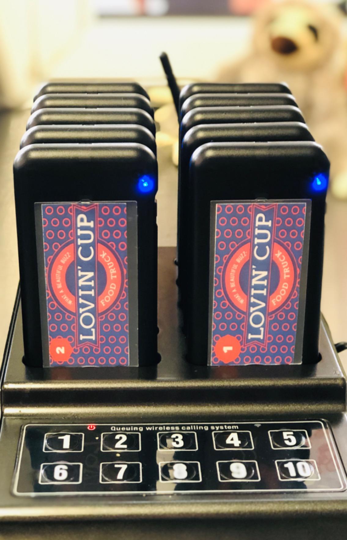 Retekess TD174 Restaurant Buzzer System, Restaurant Waiting Pager, 10 Guest Pagers customer photo 1