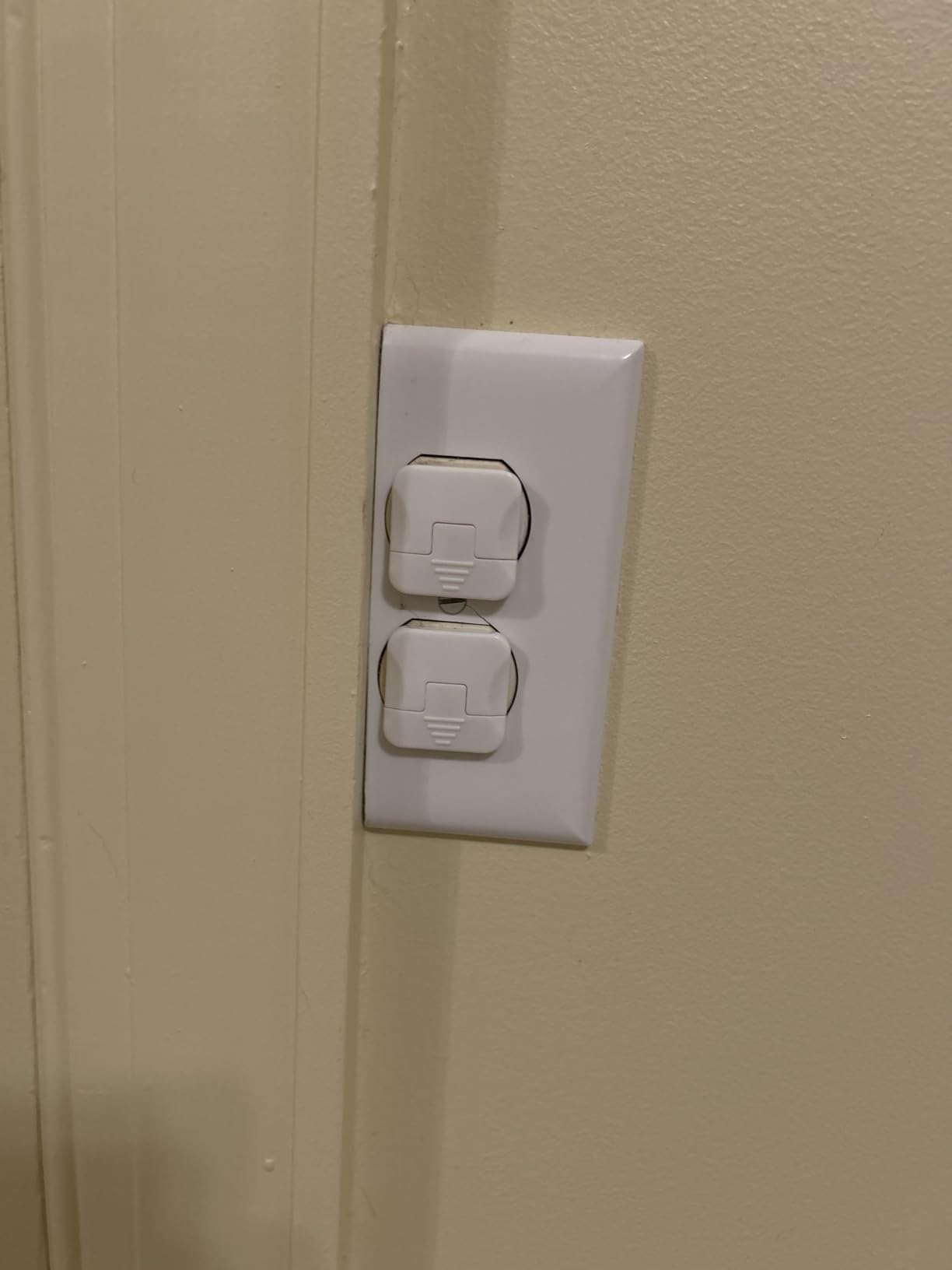Outlet Covers Babepai 38-Pack White Child Proof Electrical Protector Safety Improved Baby Safety Plug Covers customer photo 2
