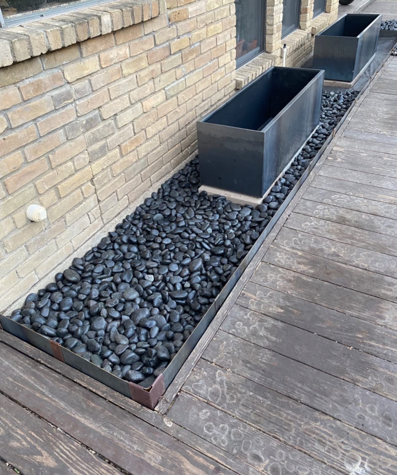 Edge Right - Hammer-in Landscape Edging - 48-inch Strips - 6-inch Depth 1/4-inch Rounded top COR-Ten Steel (5 Pack) customer photo 2