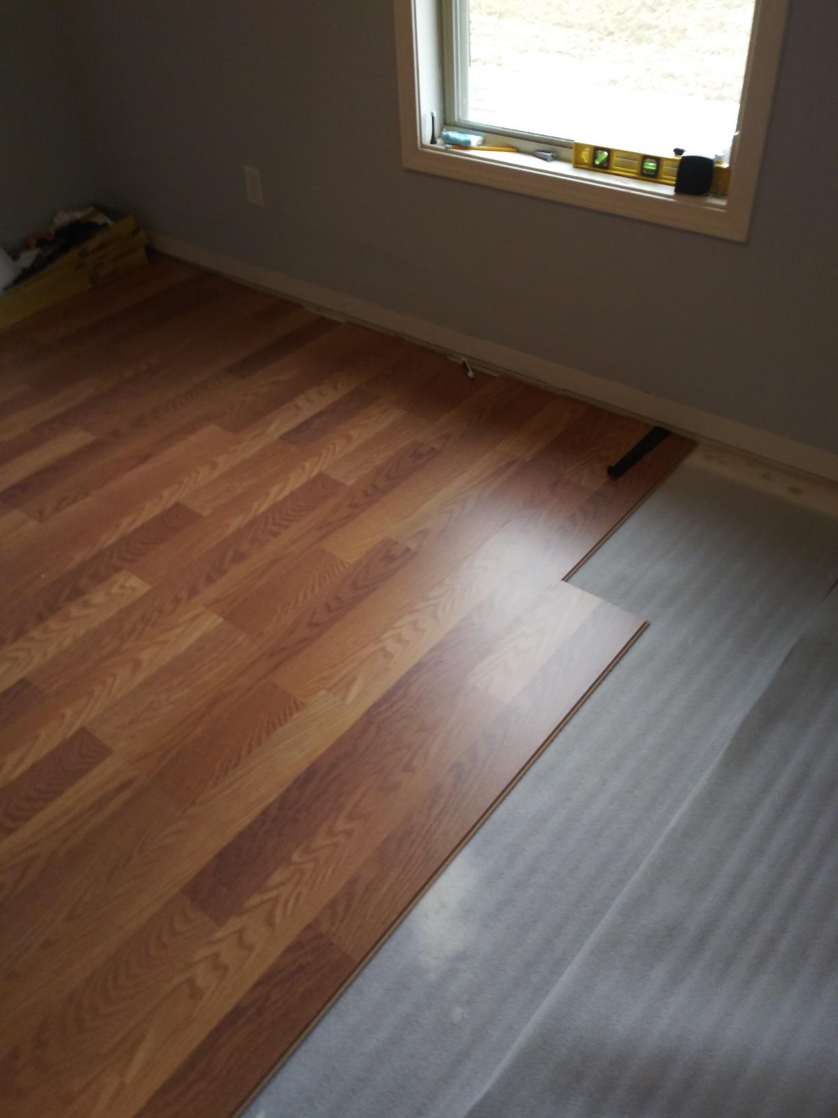 Flooring Underlayment Padding for Wood Subfloor, Laminate, Bamboo, Floating Floor, 2mm,100 sq.ft roll - Bestlaminate customer photo 2