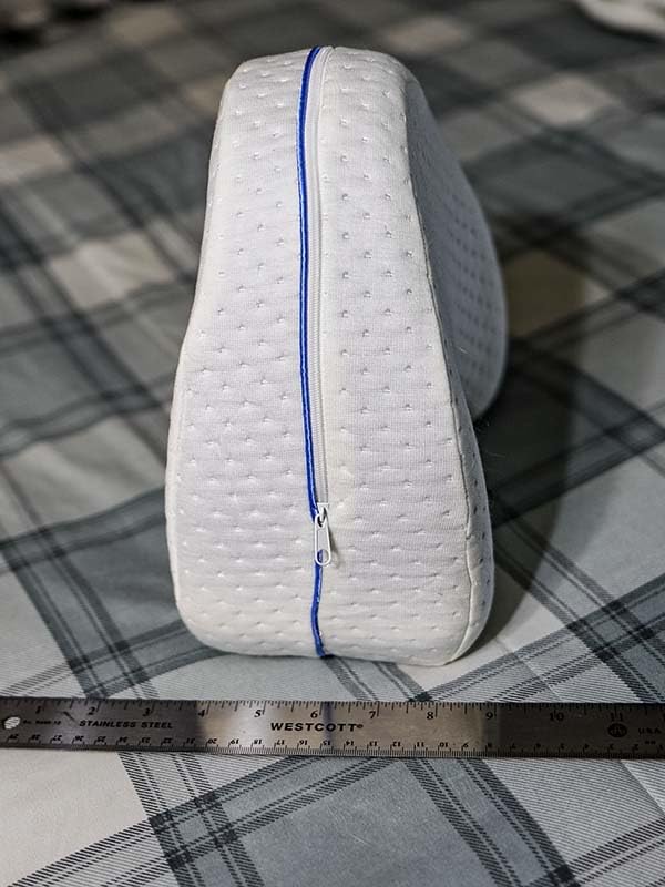 Contour Legacy Leg & Knee Foam Support Pillow for Side Sleepers Soothing Relief for Back, Hips, Knees, Joints, Nerves & Muscles customer photo 2