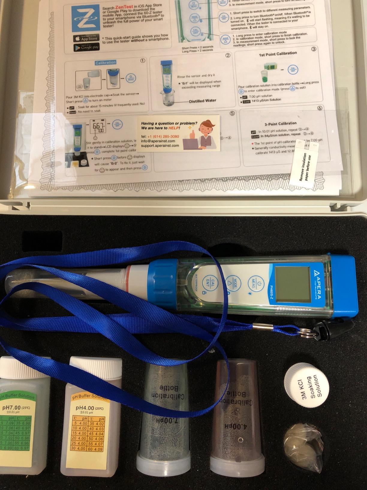 APERA INSTRUMENTS AI3713 PH60S-Z Smart Spear pH Tester for Food and Solid Sampling pH Measurement' customer photo 1