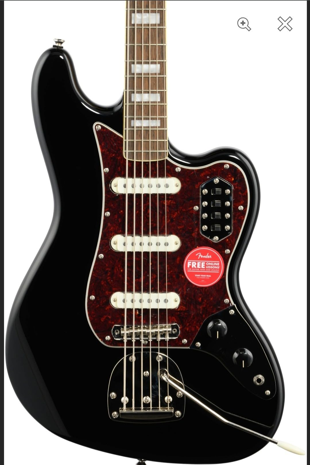 Squier Classic Vibe 6-String Bass VI, 3-Color Sunburst, Laurel Fingerboard customer photo 1
