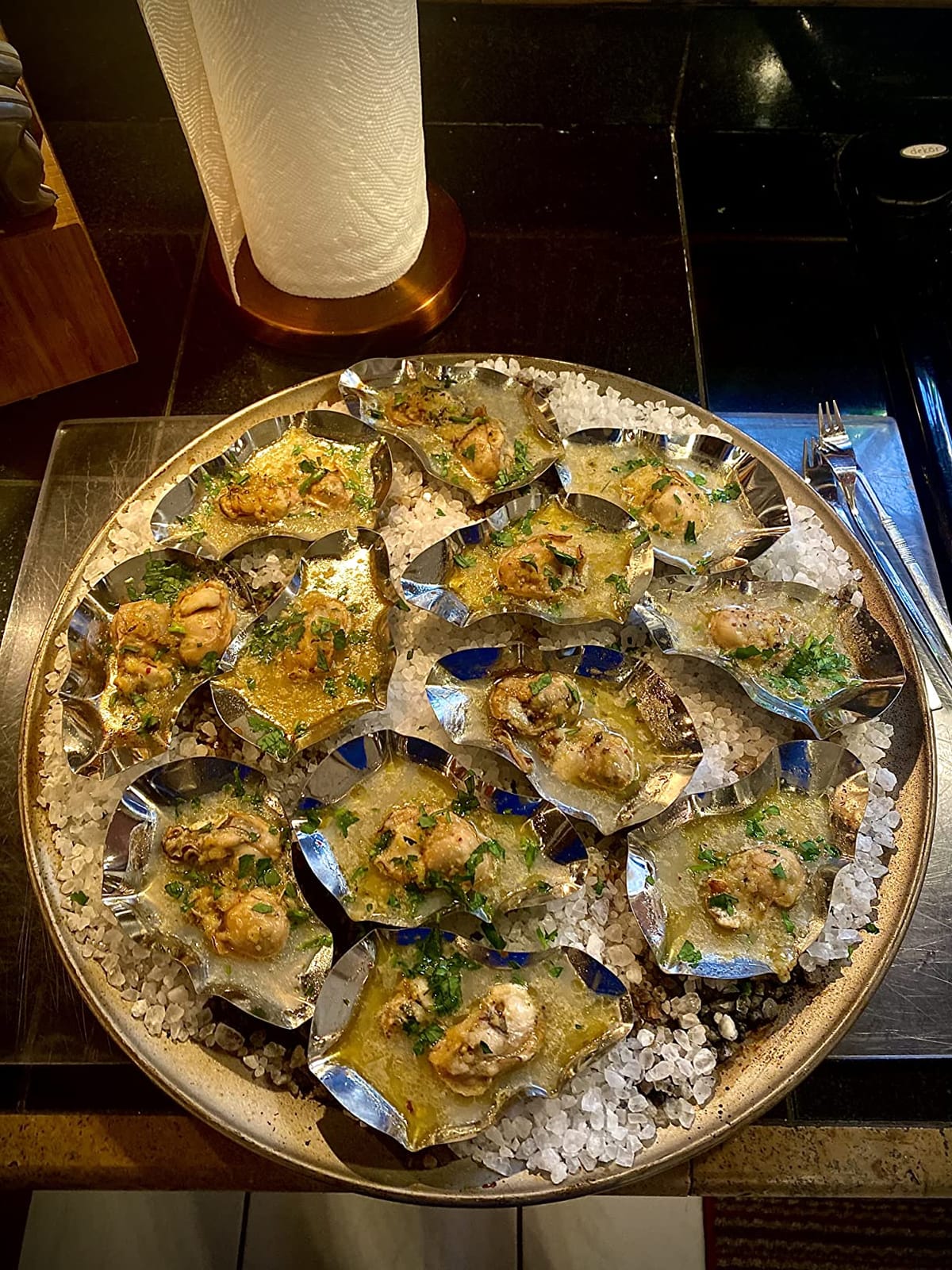 Outset Grillable Shells, Stainless Steel Grillable Oyster Shells, Set of 12 customer photo 1