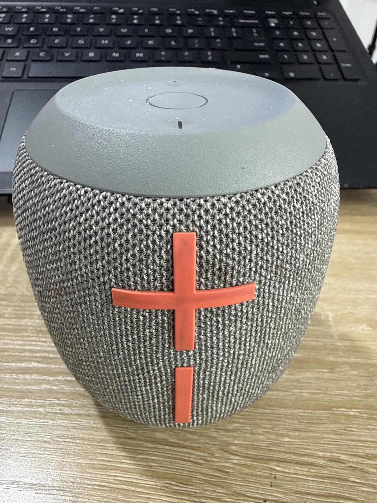 Ultimate Ears WONDERBOOM 2, Portable Wireless Bluetooth Speaker, Big Bass 360 Sound, Waterproof/Dustproof IP67, Floatable, 100 Ft Range - Crushed Ice Grey, Single customer photo 2