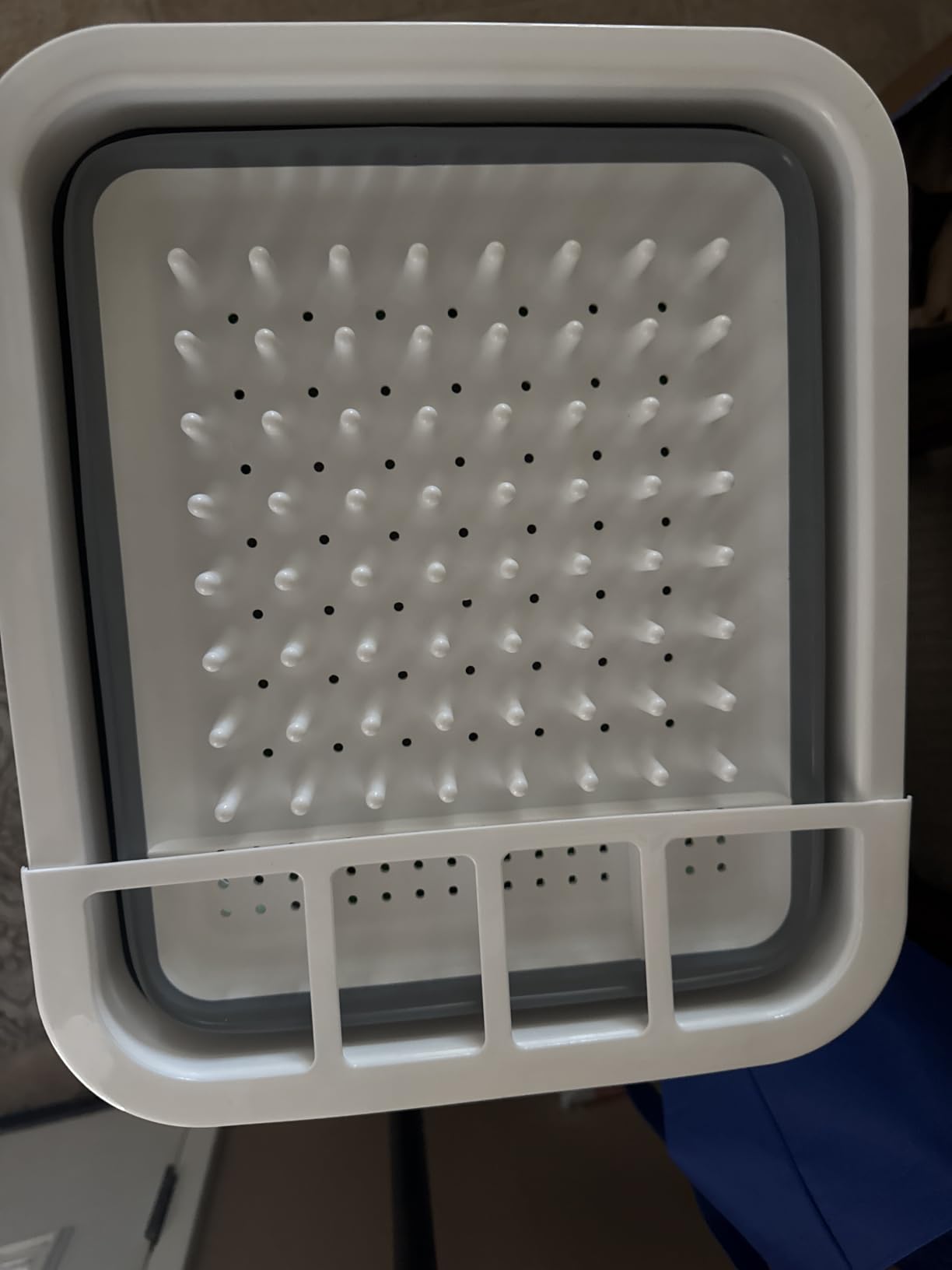 Collapsible Dish Drying Rack Portable Dish Drainer Dinnerware Organizer for Kitchen RV Campers Storage customer photo 2