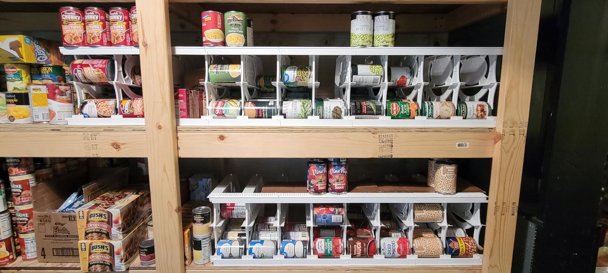 Shelf Reliance Cansolidator Pantry Plus - 1-Pack Can Organizer for Pantry, Stackable Soda Can Storage for Kitchen, Holds 60 Cans of Food or Soda customer photo 2
