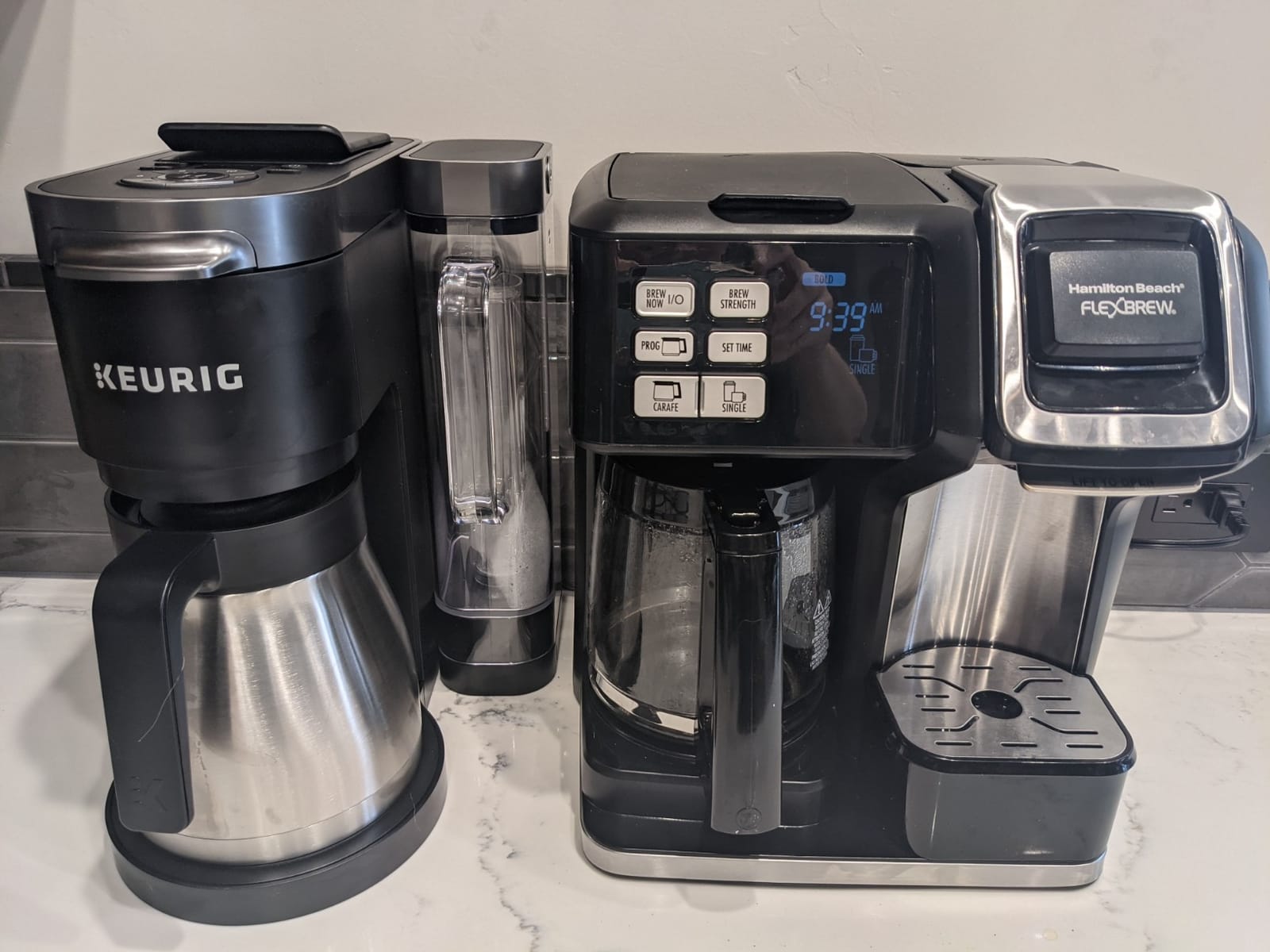 Keurig K-Duo Plus Single Serve & Carafe Coffee Maker, Multi-Position 60oz Removable Reservoir, Programmable Auto Brew Carafe, Black customer photo 2