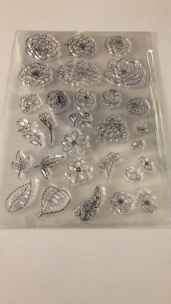 Flowers Leaves Clear Stamps for Card Making Decoration and DIY Scrapbooking customer photo 2