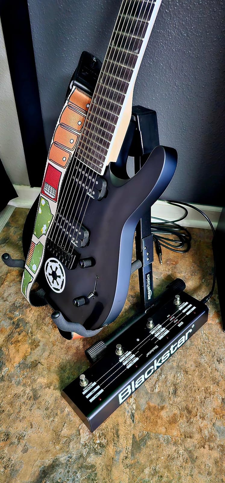 Jackson JS Series Dinky JS32-8 - Satin Black with Amaranth Fingerboard customer photo 1