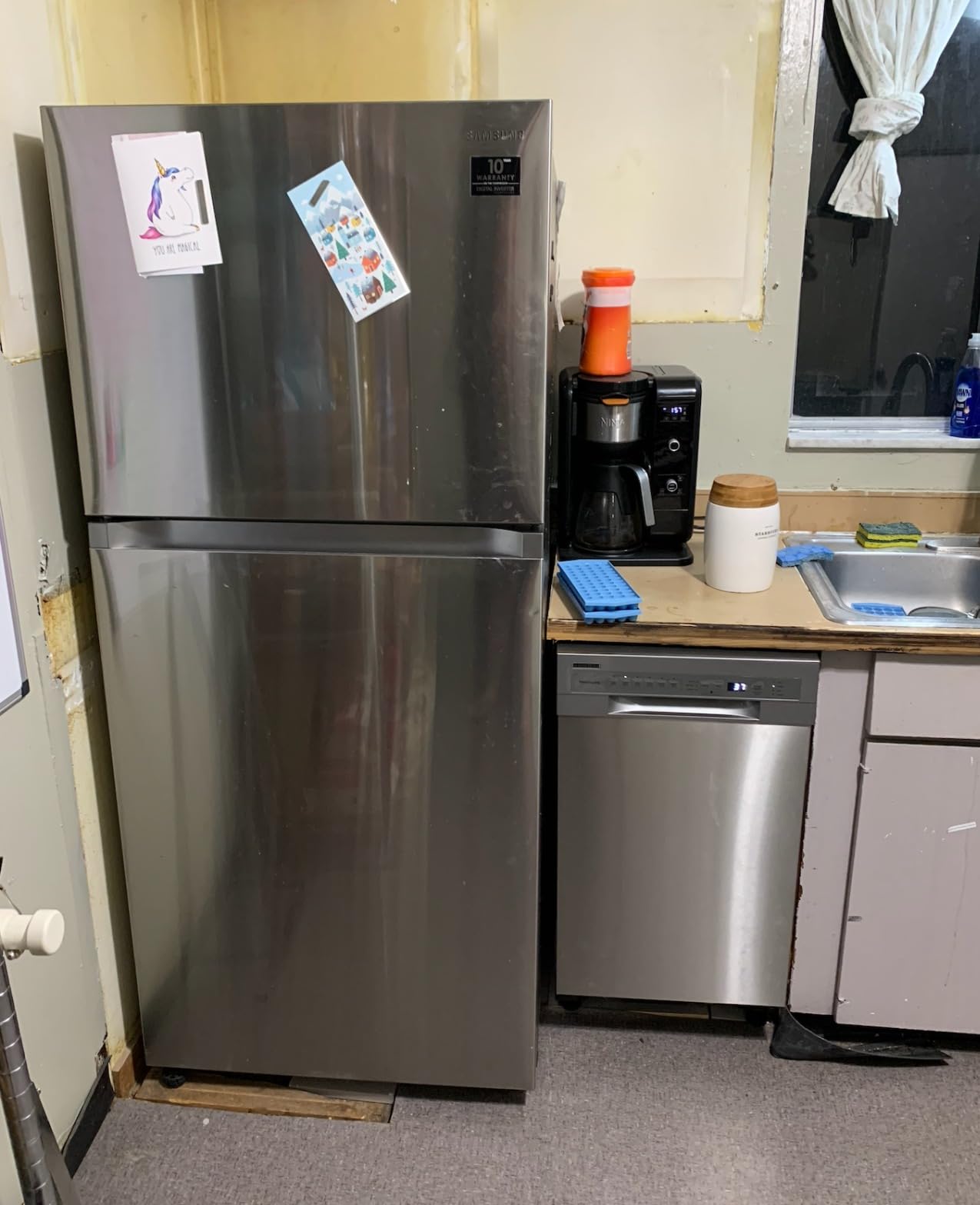 FRIGIDAIRE 18 in. ADA Compact Front Control Dishwasher in Stainless Steel with Dual Spray Arms, 52 dBA, includes room-of-choice delivery customer photo 1