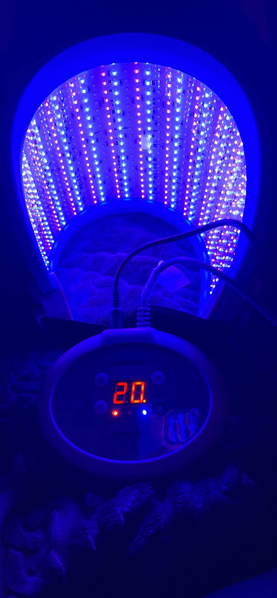 Hydraskincare Red Light Therapy for Face, LED Face Mask Light Therapy Facial Skin Care Infrared Light Rejuvenation Photon Therapy Machine for Home Use customer photo 1