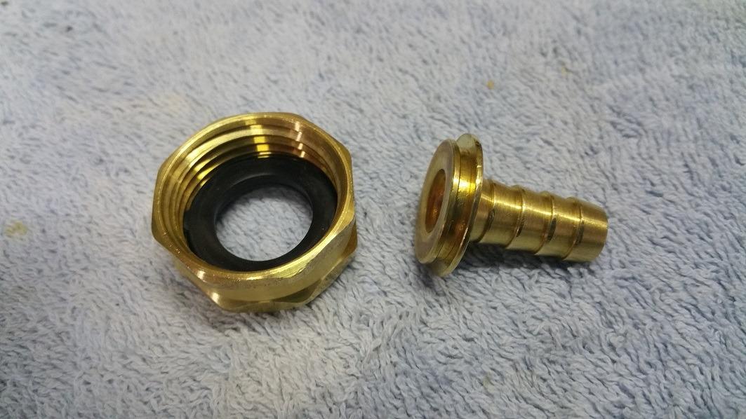 NY Brew Supply W3850-SSV 3/8