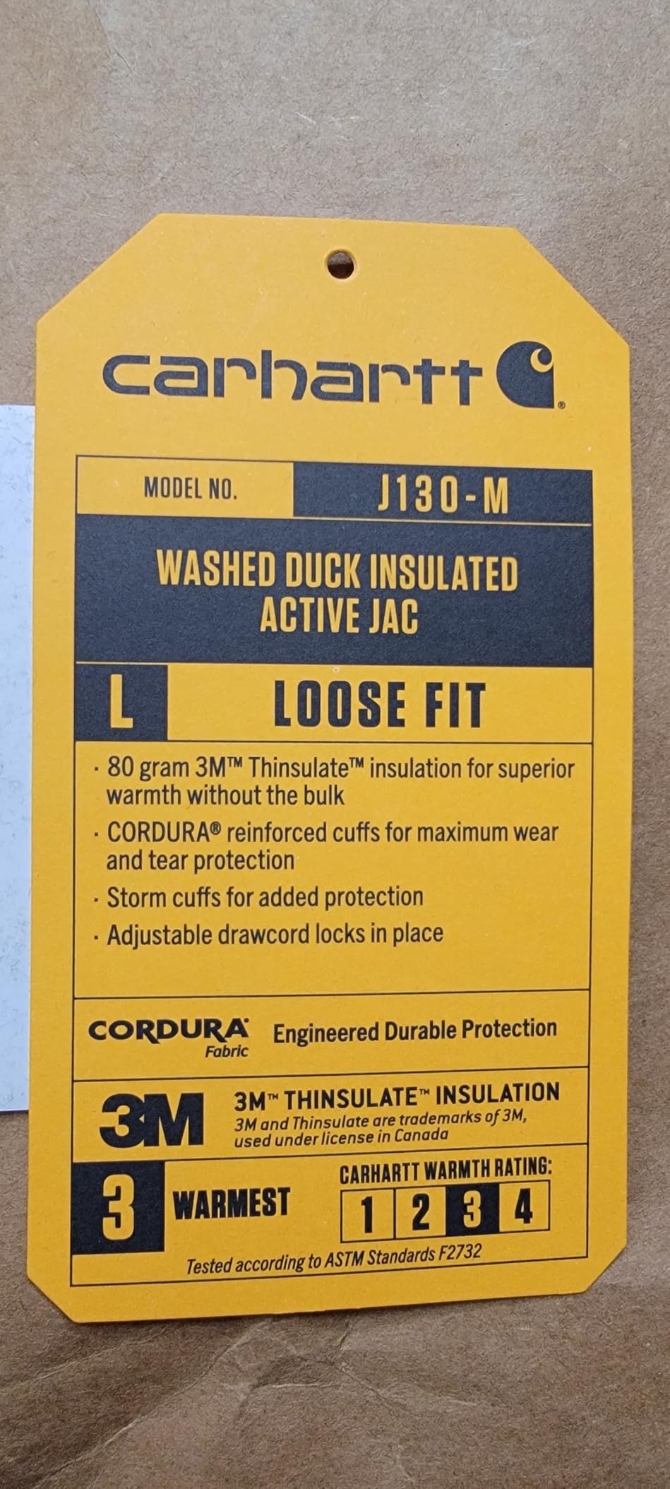 Carhartt Men's Washed Duck Active Jac customer photo 2