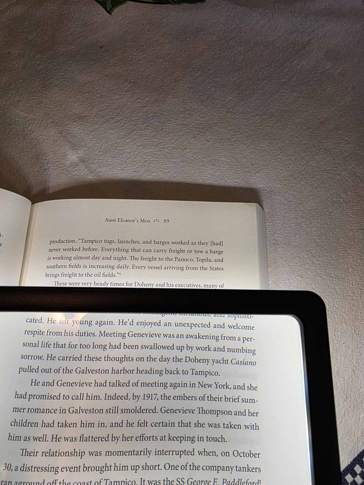 MagniPros 5X Rechargeable LED Page Magnifier with 3 Color Light Modes customer photo 2