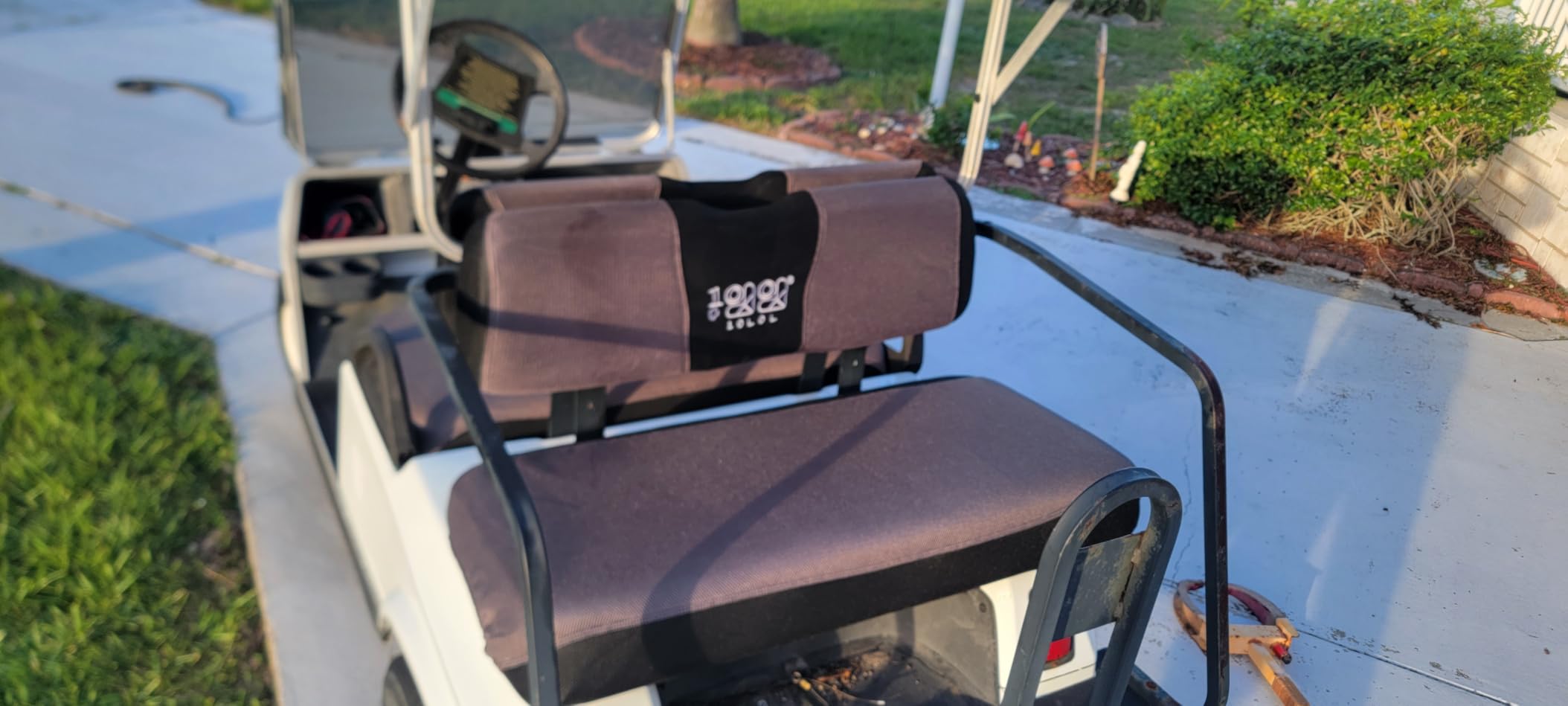 10L0L Golf Cart Seat Covers for Yamaha EZGO Club Car Seat Towel Cushion customer photo 1