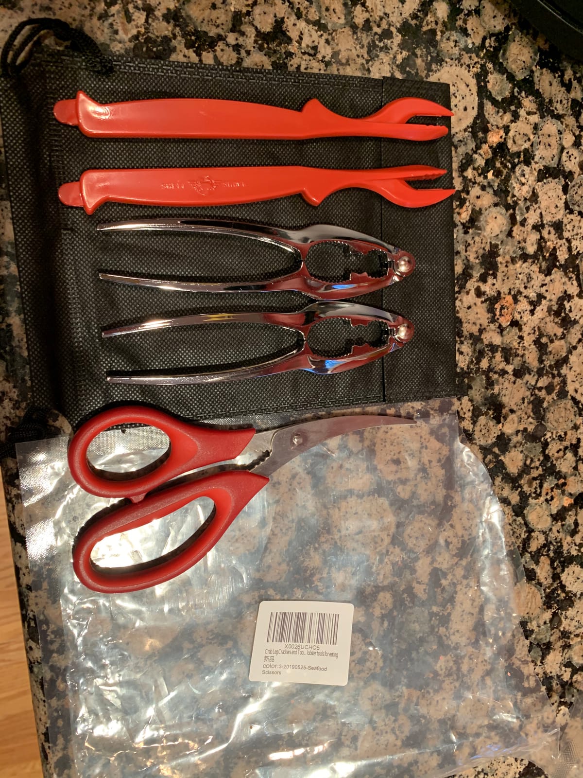 Crab Leg Crackers and Tools - Lobster Crackers and Picks Set customer photo 1