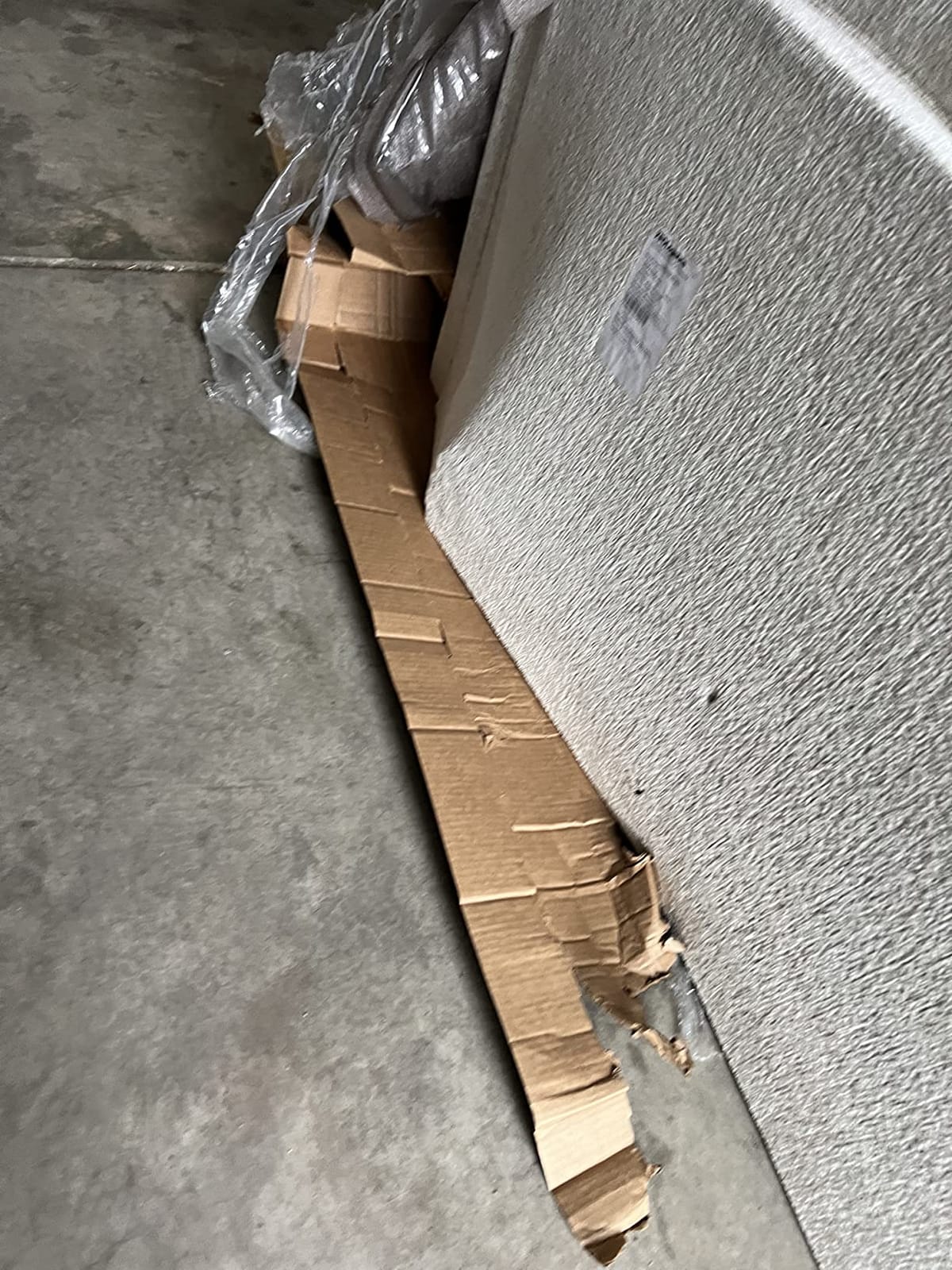 Signature Design by Ashley Soletren Chenille Sofa, Stone, No Assembly customer photo 1
