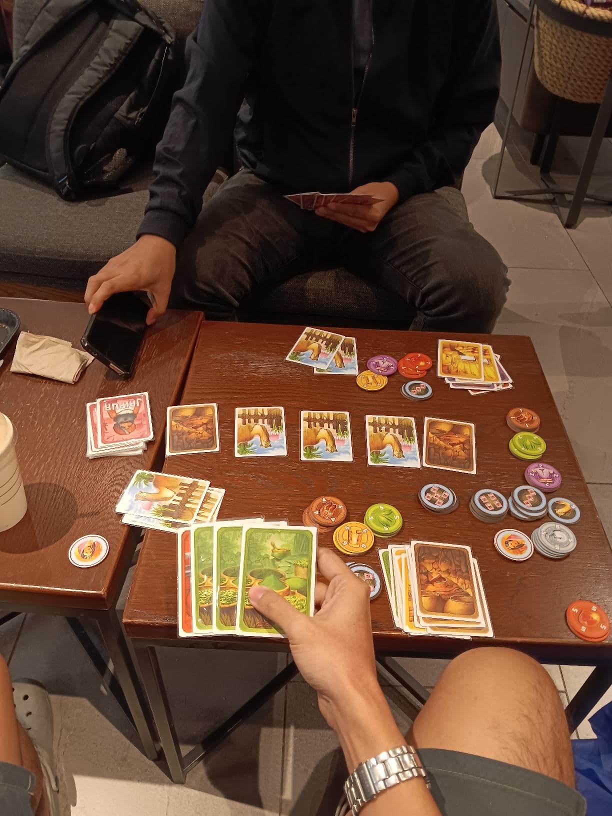 Asmodee Jaipur 2-Player Trading Card Strategy Game, Ages 10+ customer photo 1
