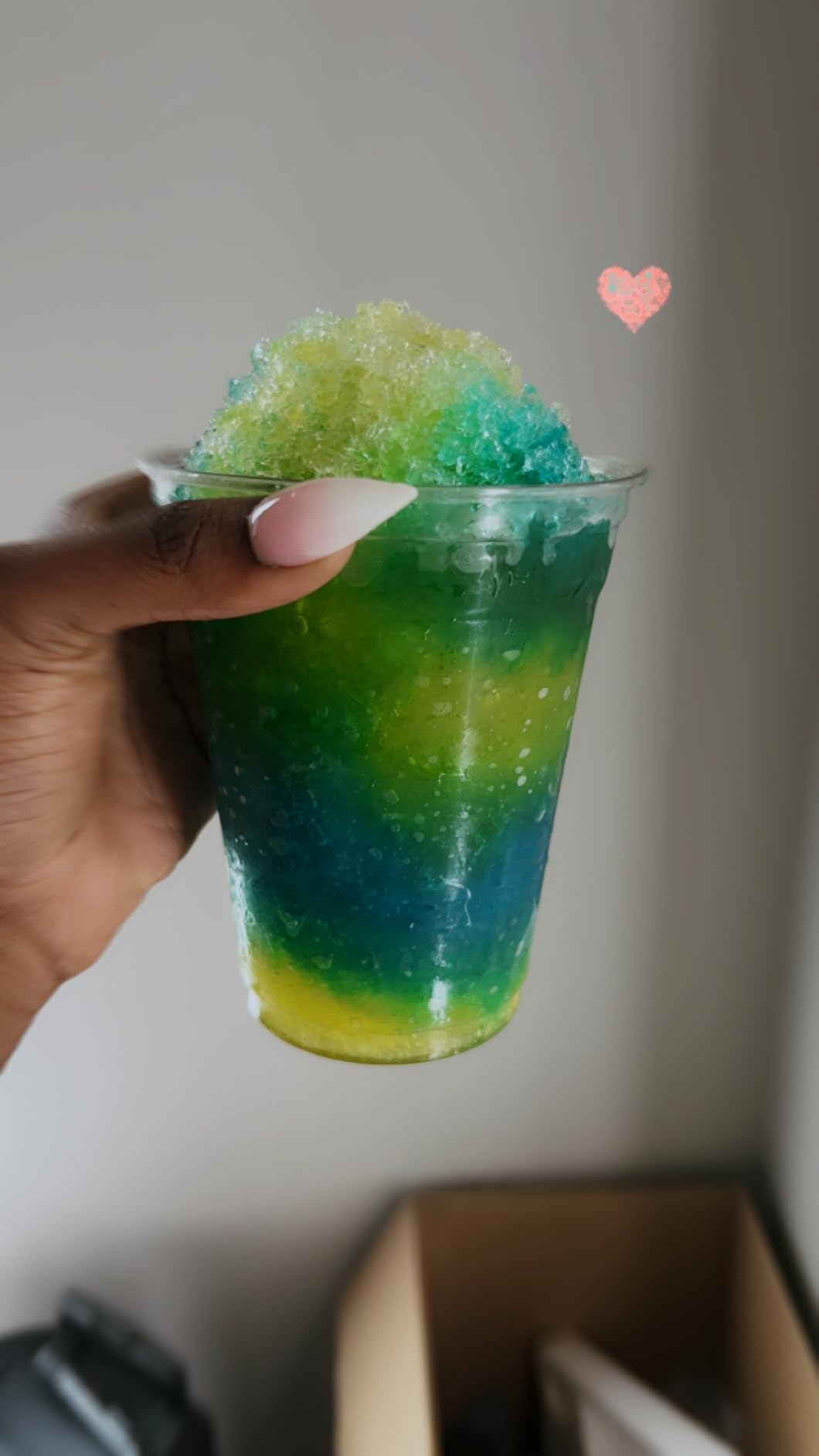 MANBA Manual Snow Cone Machine Maker for Shaved Ice, Snowcones, Slushes customer photo 1